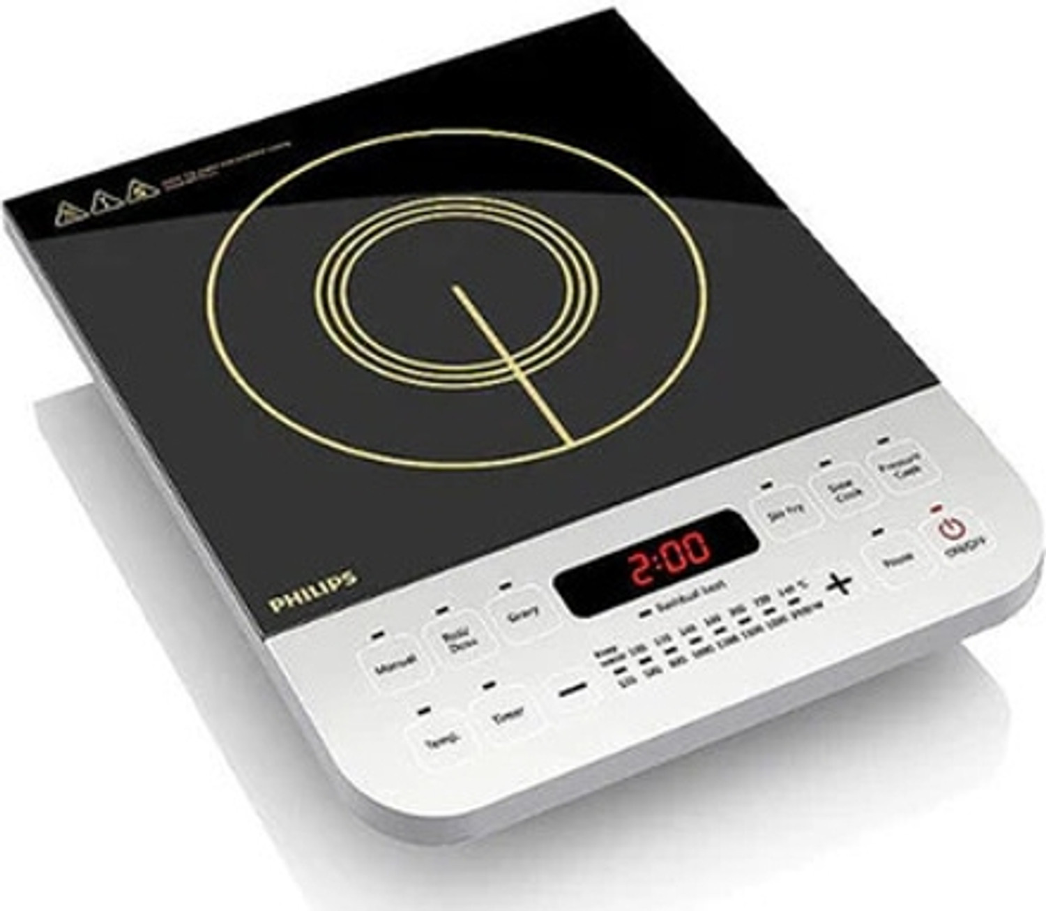 Image of PHILIPS 2100 W Induction Cooktop Push Button