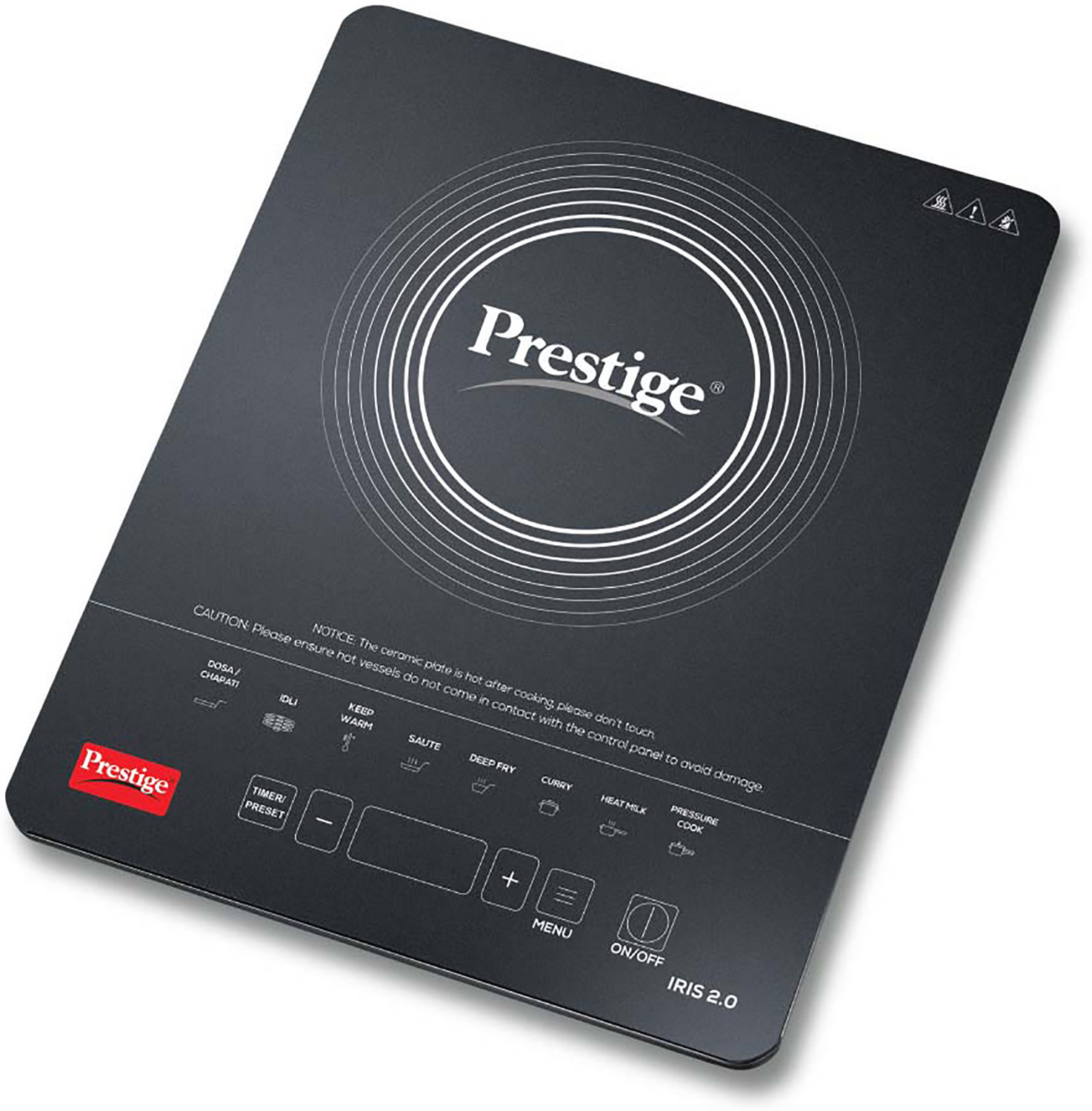 Image of Prestige 2000 W Induction Cooktop Touch Panel