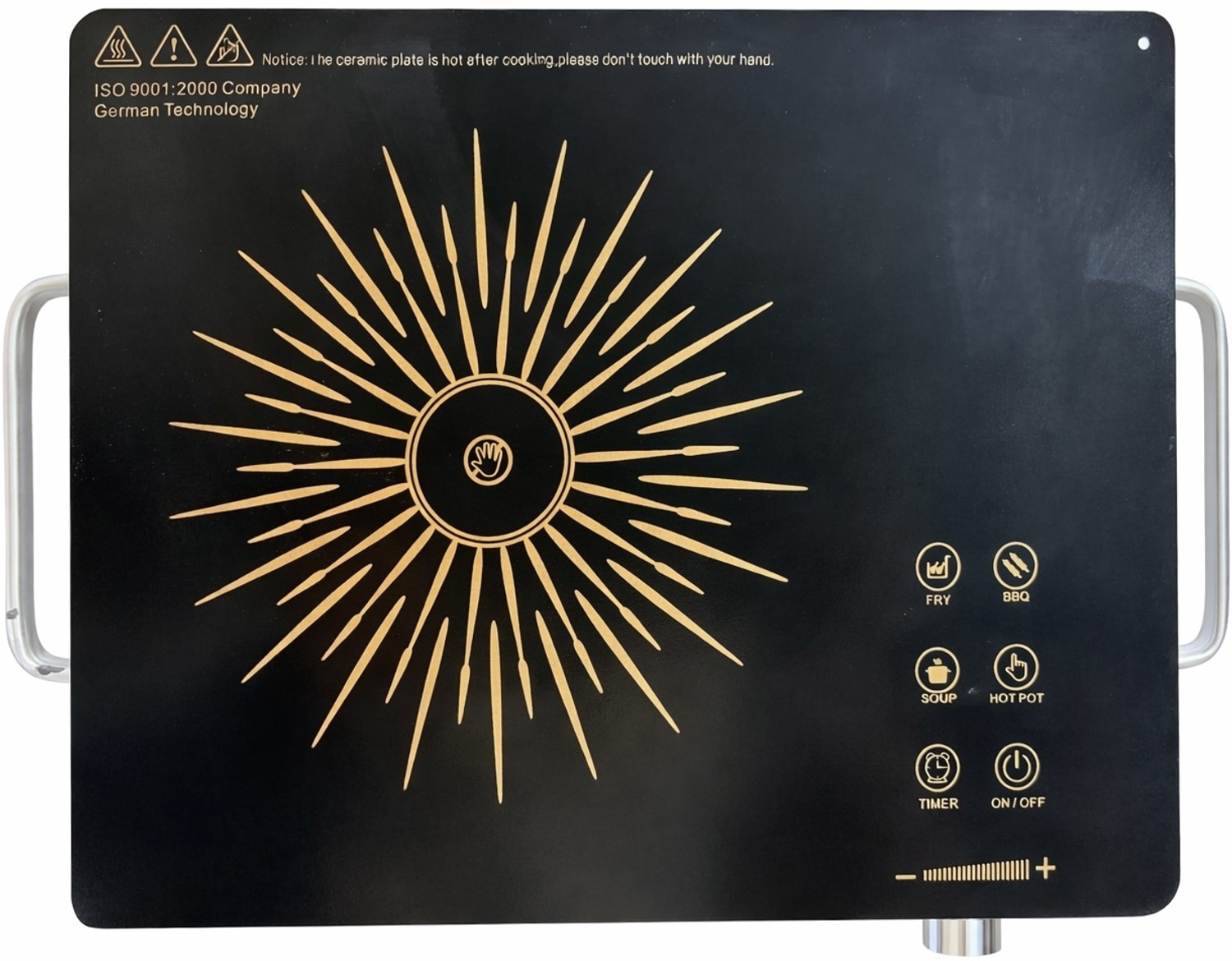Image of NCS 2200 W Infrared Cooktop Touch Panel