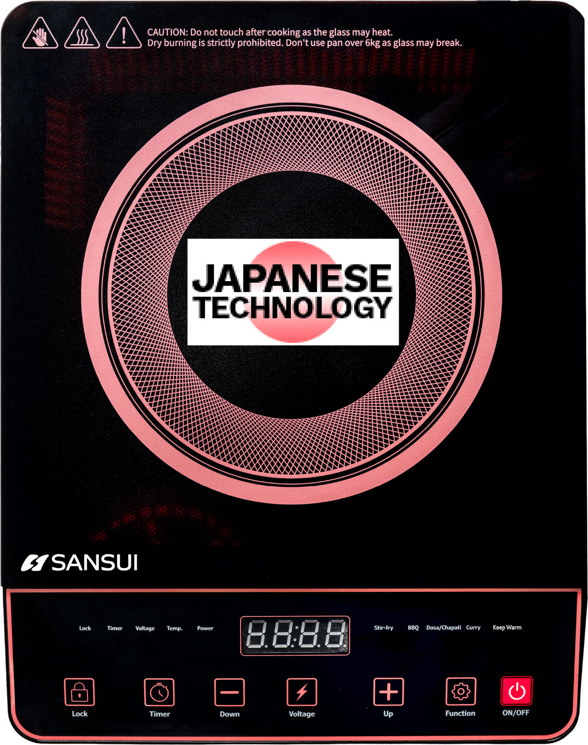 Image of Sansui 2200 W Radiant Cooktop Touch Panel