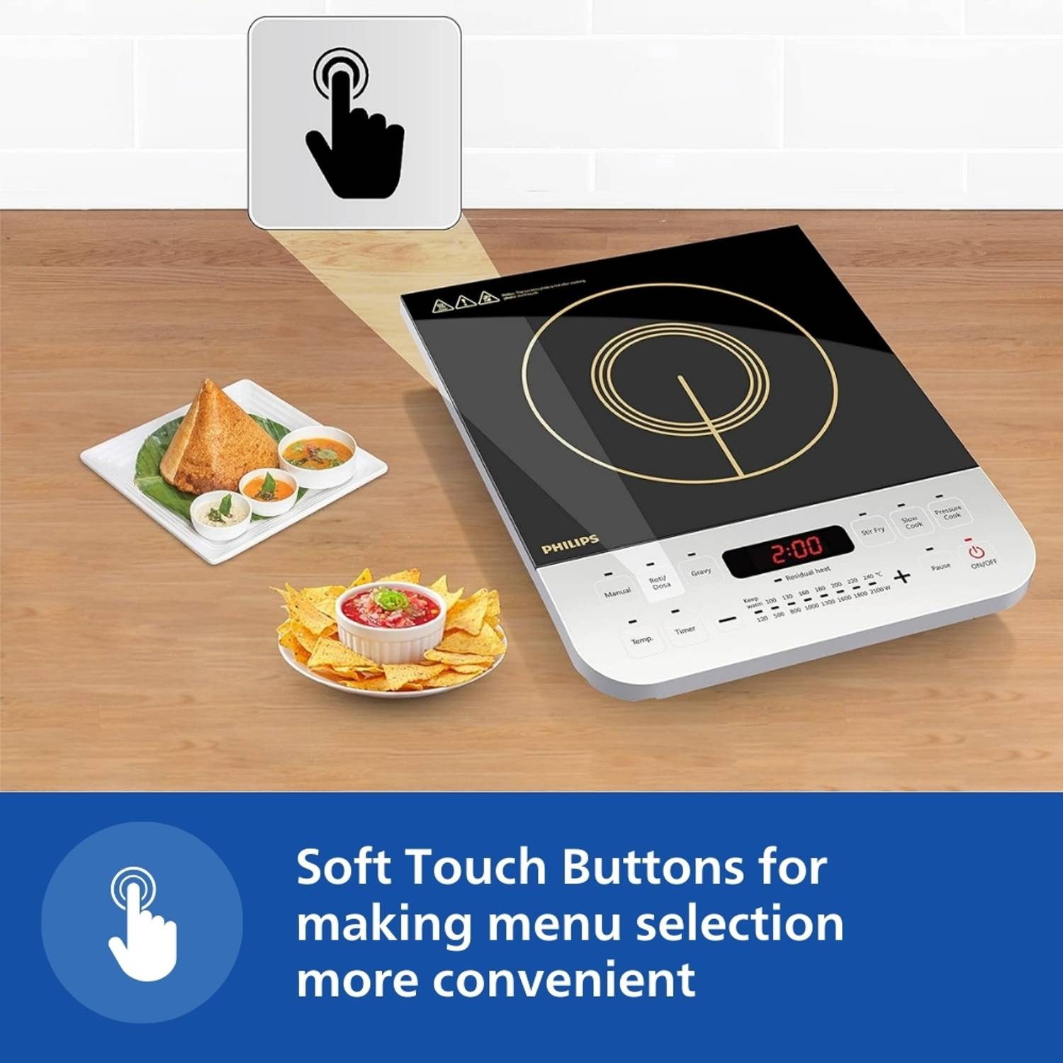 PHILIPS 2100W Induction Cooktop - Image 4