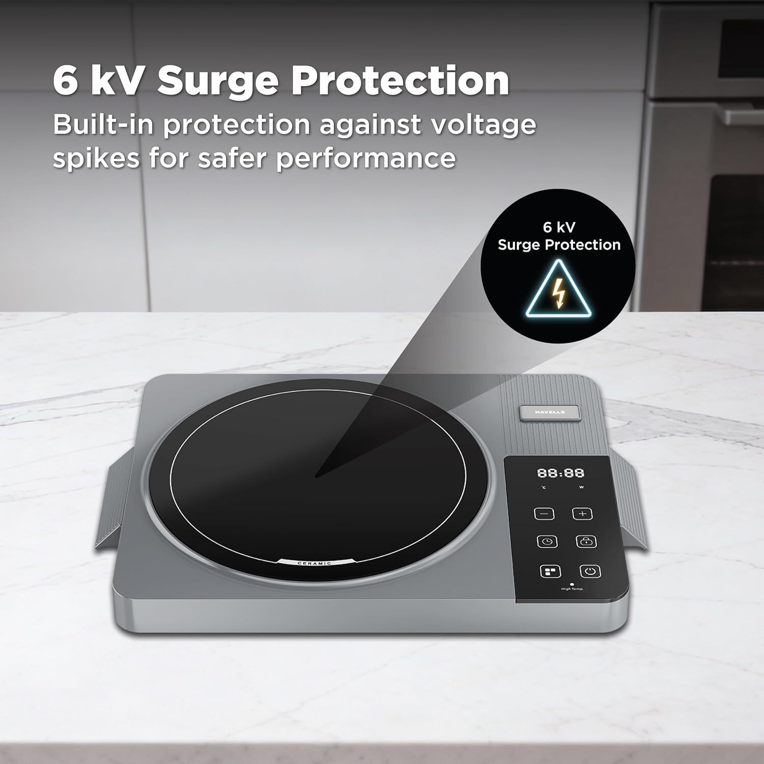 Image of HAVELLS 2000 W Infrared Cooktop Touch Panel