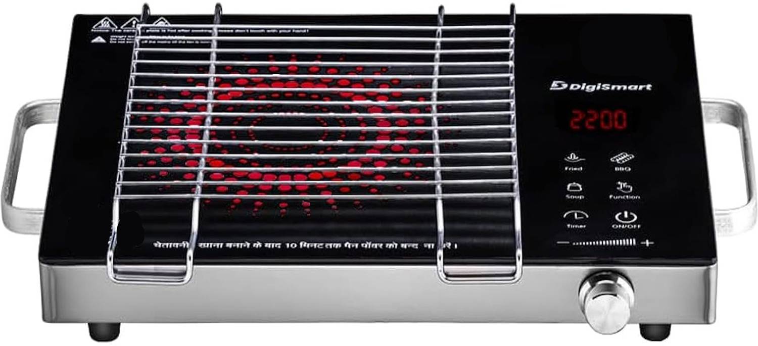 DIGISMART 2200 W Infrared Cooktop Touch Panel