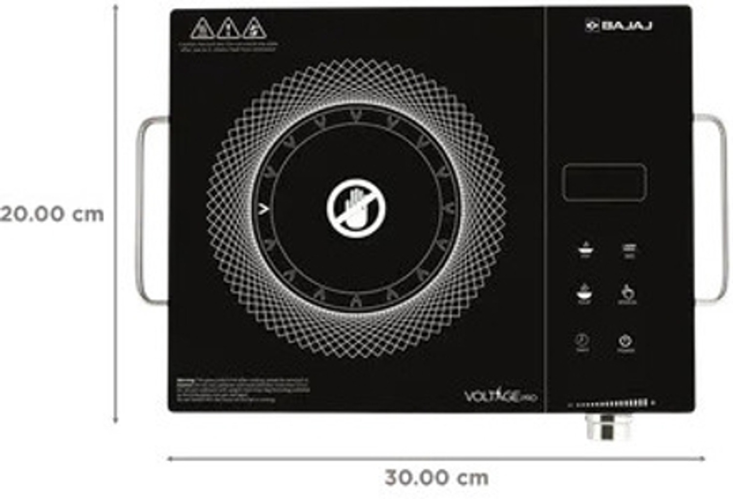 Image of BAJAJ 2200 W Infrared Cooktop Touch Panel