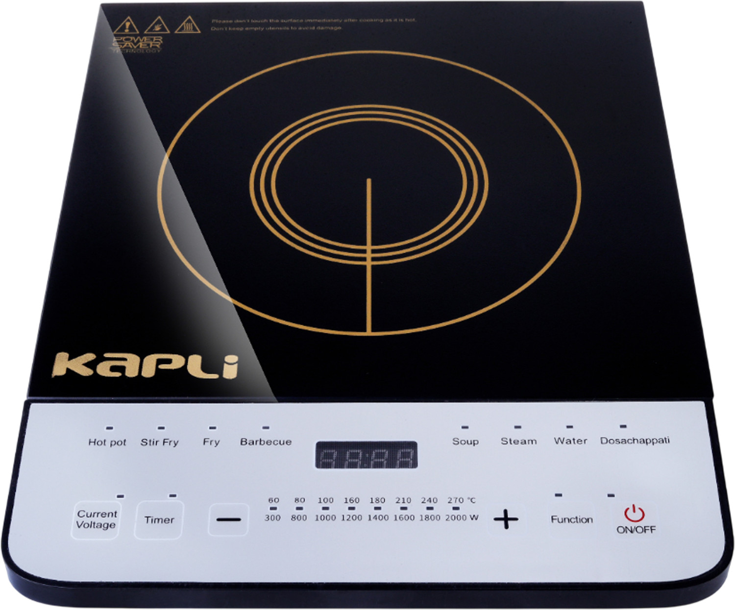 Image of KAPLI 2000 W Induction Cooktop Touch Panel