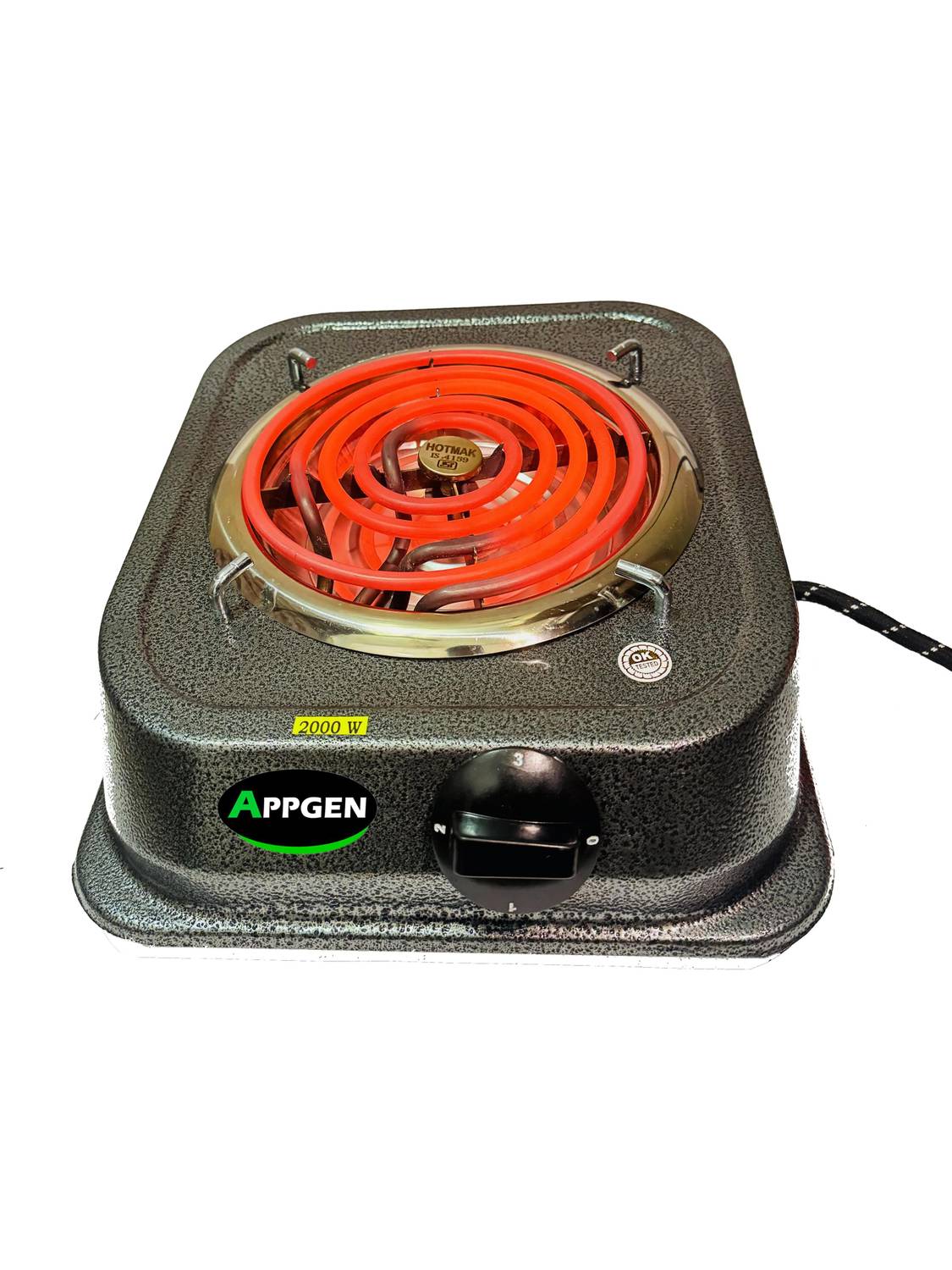 APPGEN 2000 W Induction Cooktop Push Button