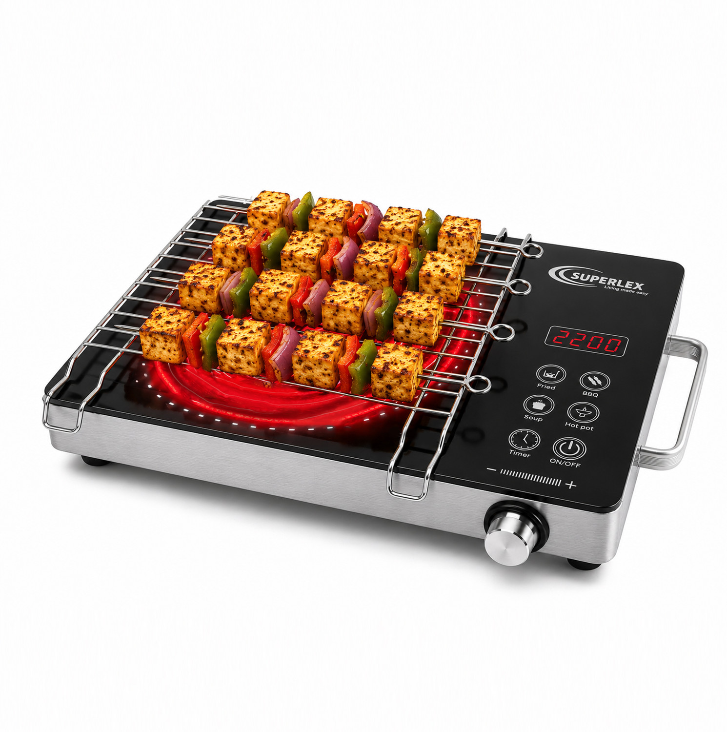 Image of SUPERLEX 2200 W Infrared Cooktop Touch Panel