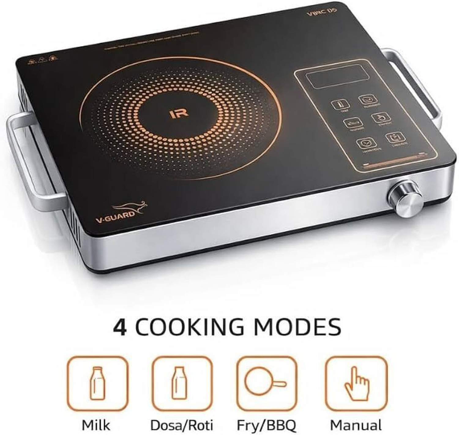 Image of V-Guard 2000 W Infrared Cooktop Touch Panel