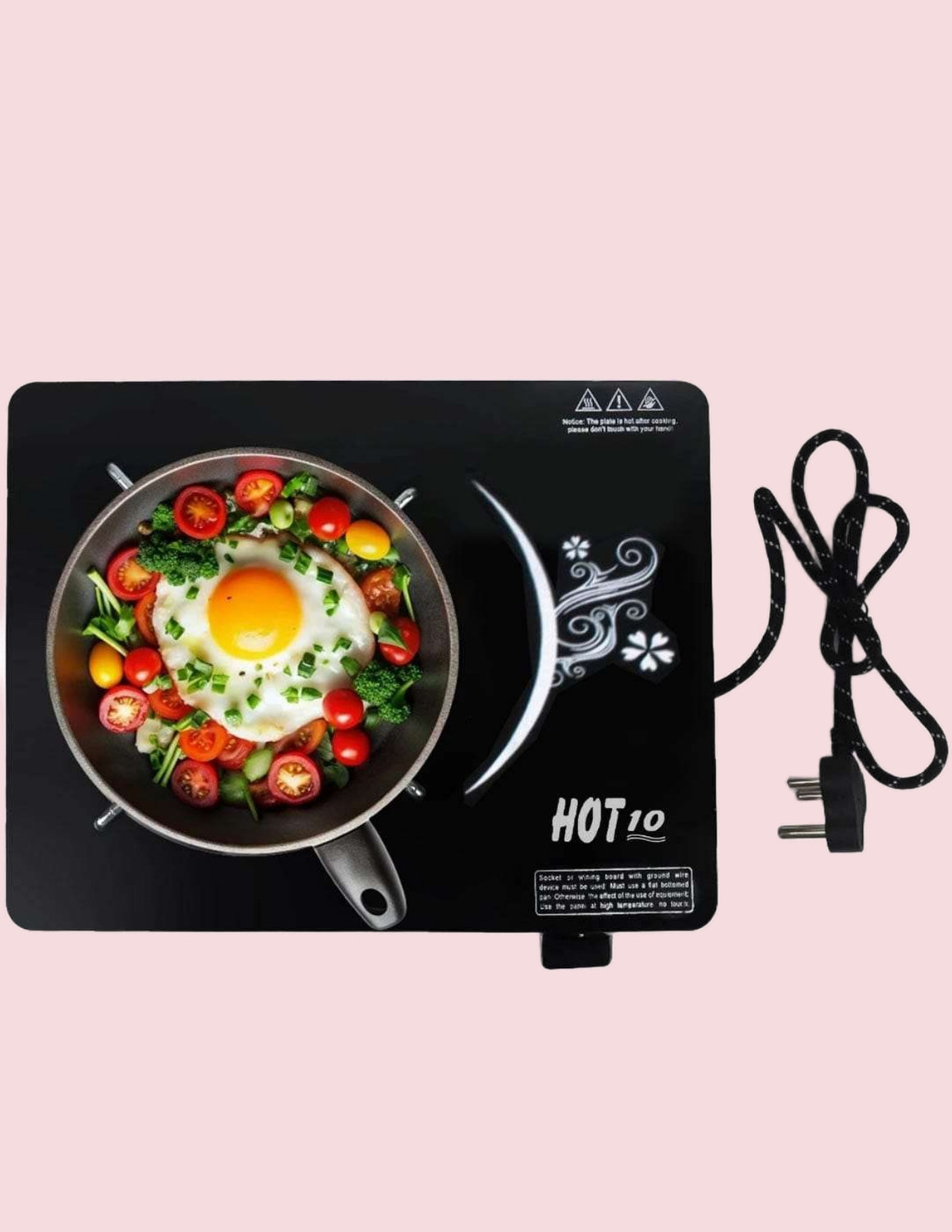 Image of HOT10 2000 W Induction Cooktop Touch Panel