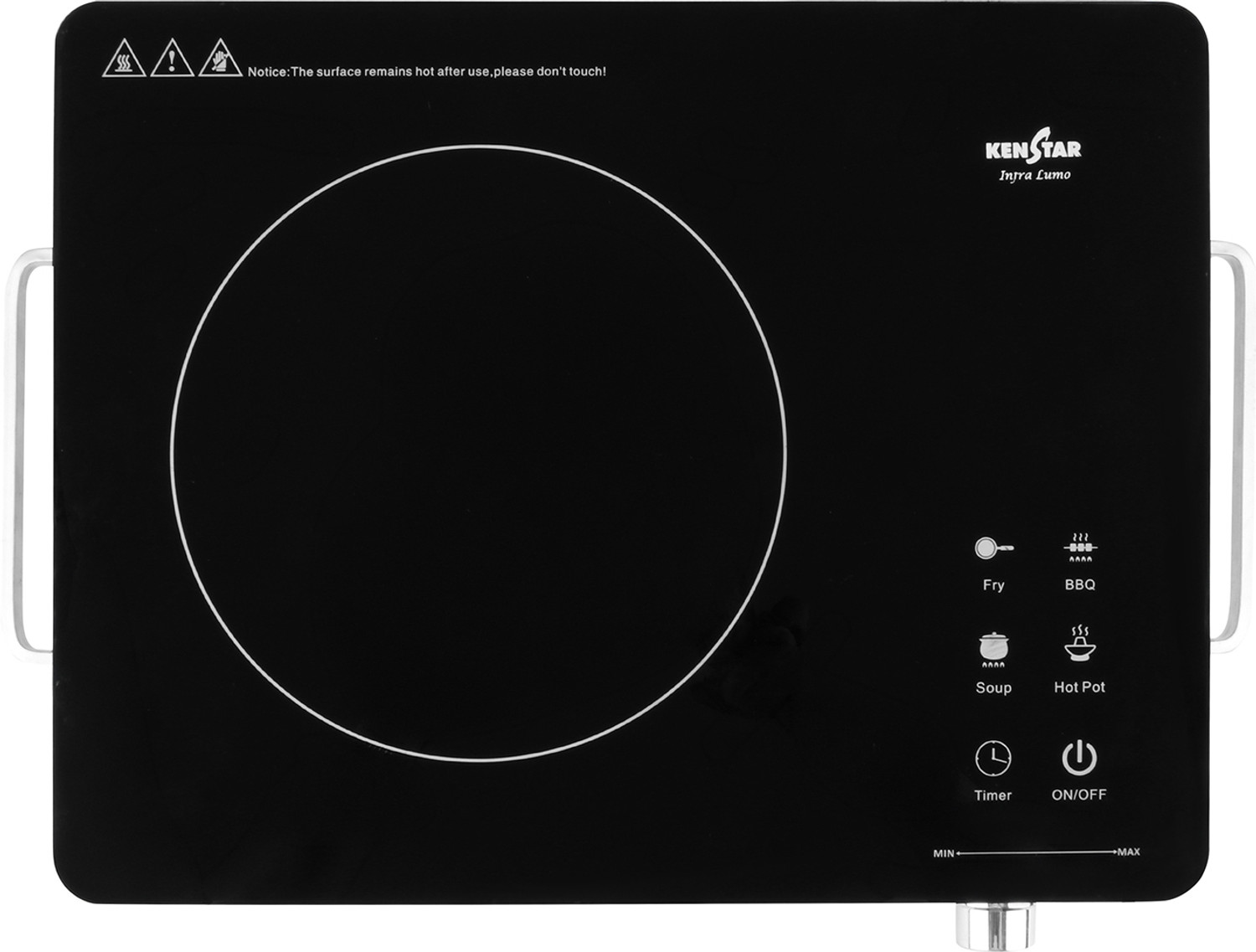 Image of Kenstar 2200 W Infrared Cooktop Touch Panel