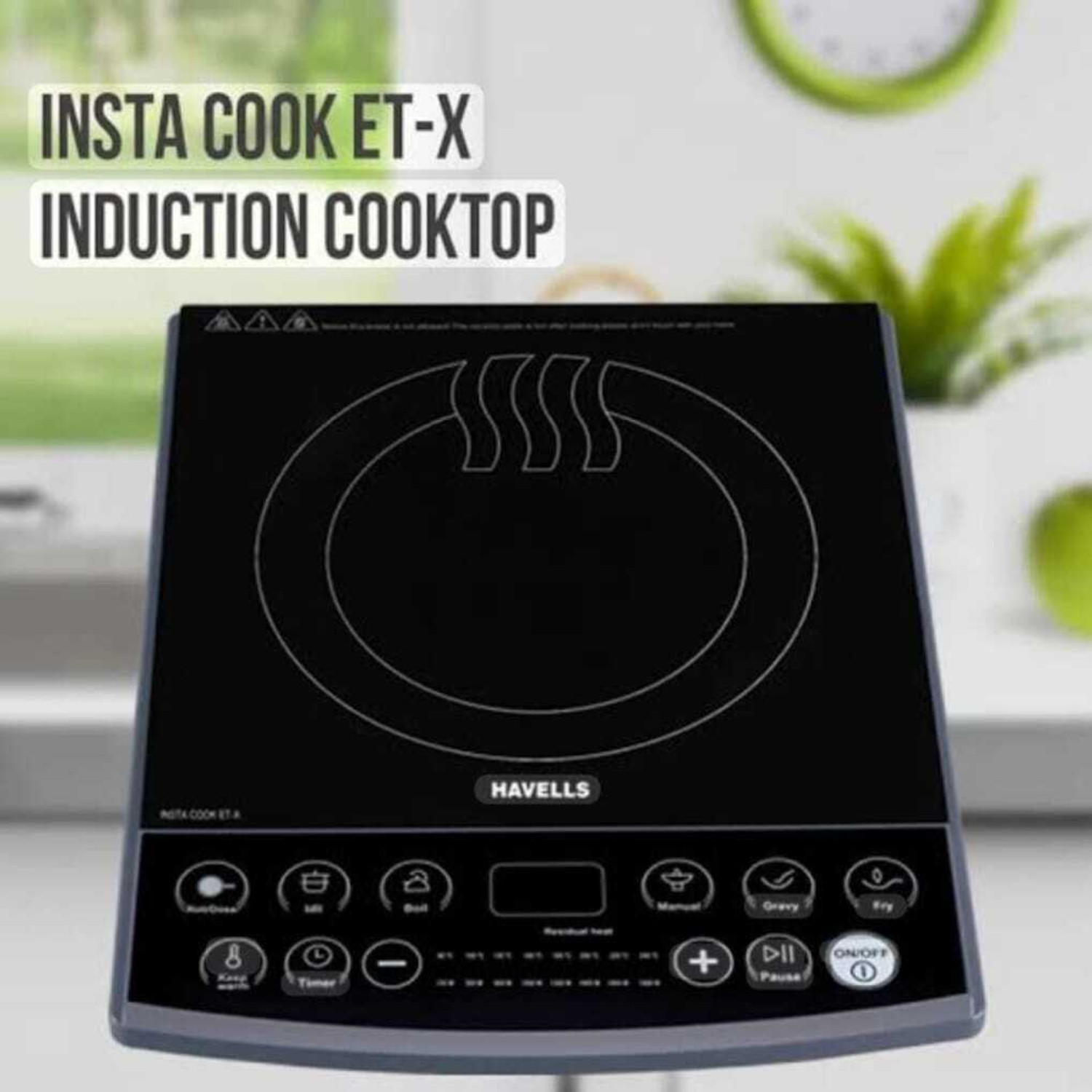 Image of HAVELLS 1900 W Induction Cooktop Push Button