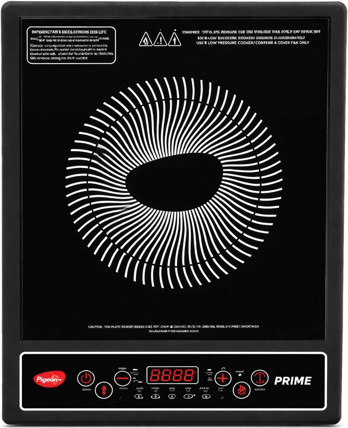 Image of Pigeon 1800 W Induction Cooktop Push Button