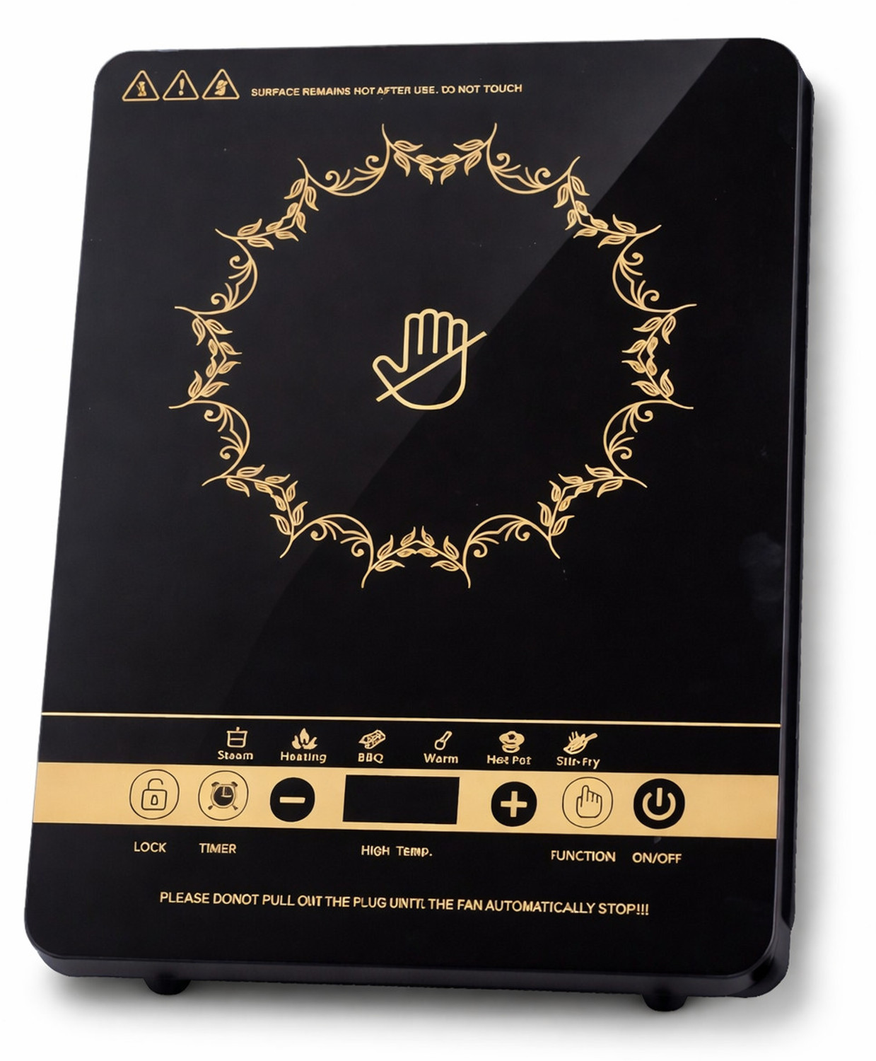 Image of HPC ultra 2000 W Induction Cooktop Touch Panel, Push Button