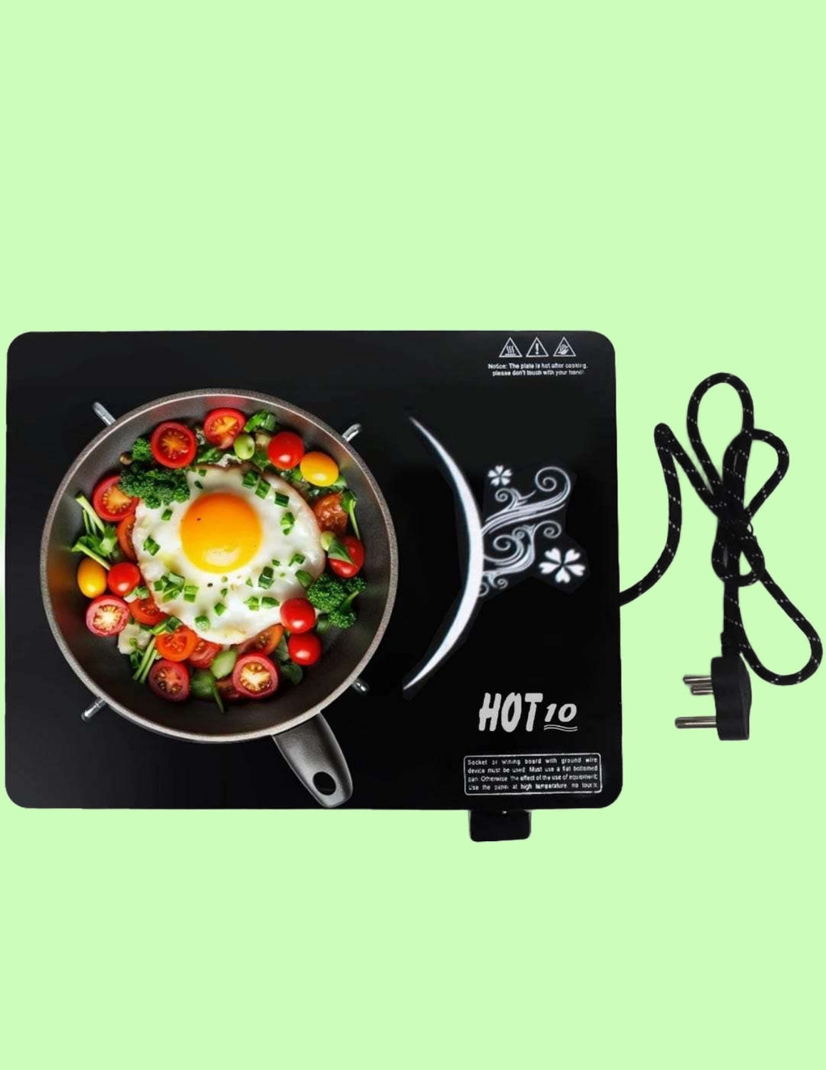 Image of HOT10 2000 W Induction Cooktop Touch Panel
