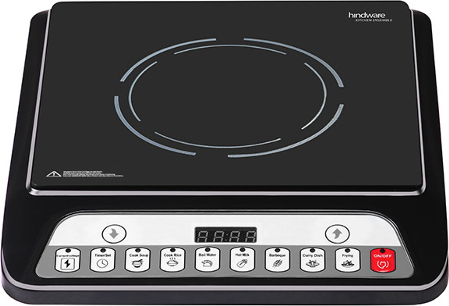 Image of Hindware 1400 W Induction Cooktop Push Button