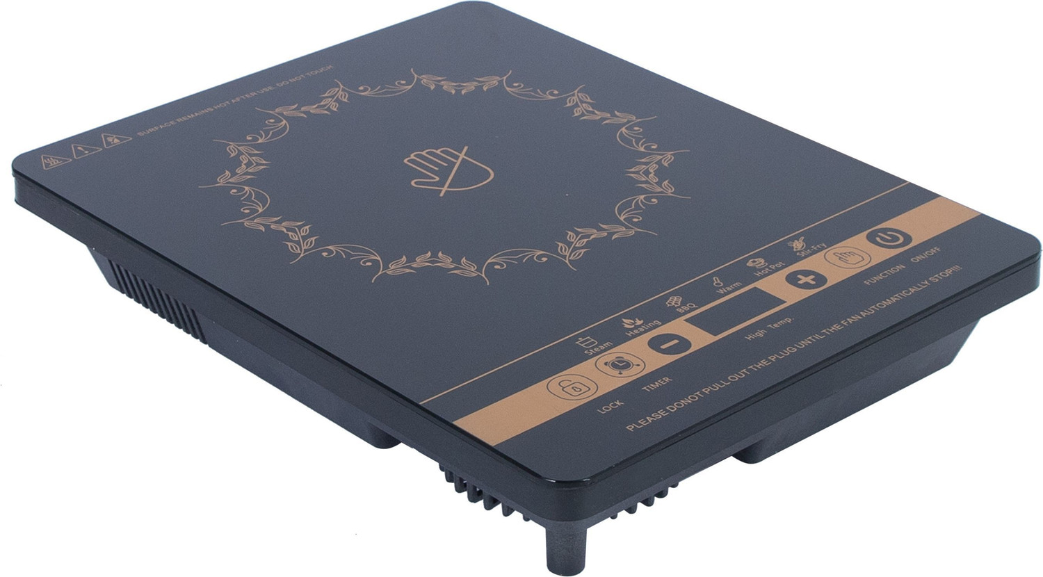 Image of HPC 2000 W Induction Cooktop Touch Panel, Push Button