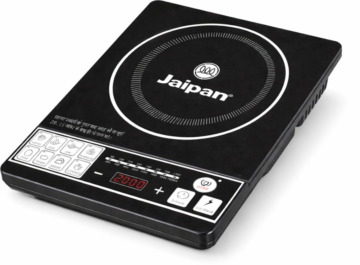 Image of Jaipan 2000 W Induction Cooktop Touch Panel