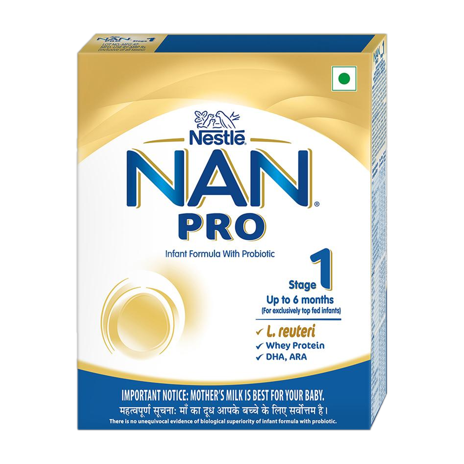 Nestle Nan Pro Stage 1, 400g - Image 1