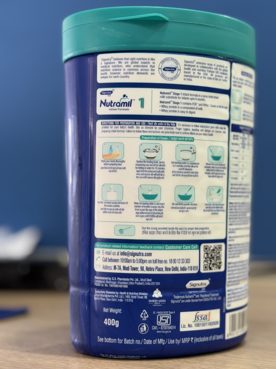 Image of Signutra Nutramil - Stage 1 - Infant Formula - Jar