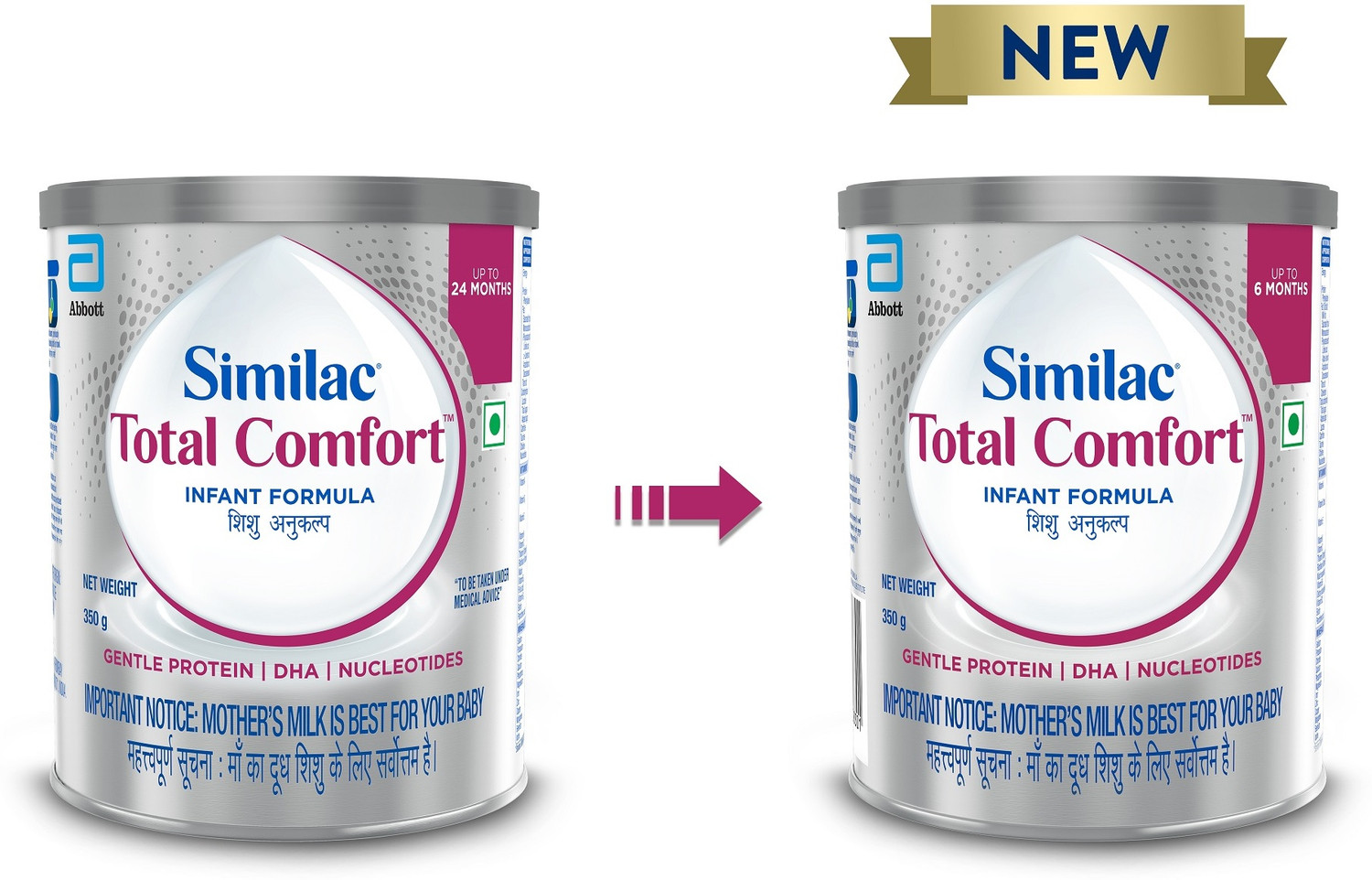 Image of SIMILAC Total Comfort Infant Formula (350 g, Upto 6 Months)