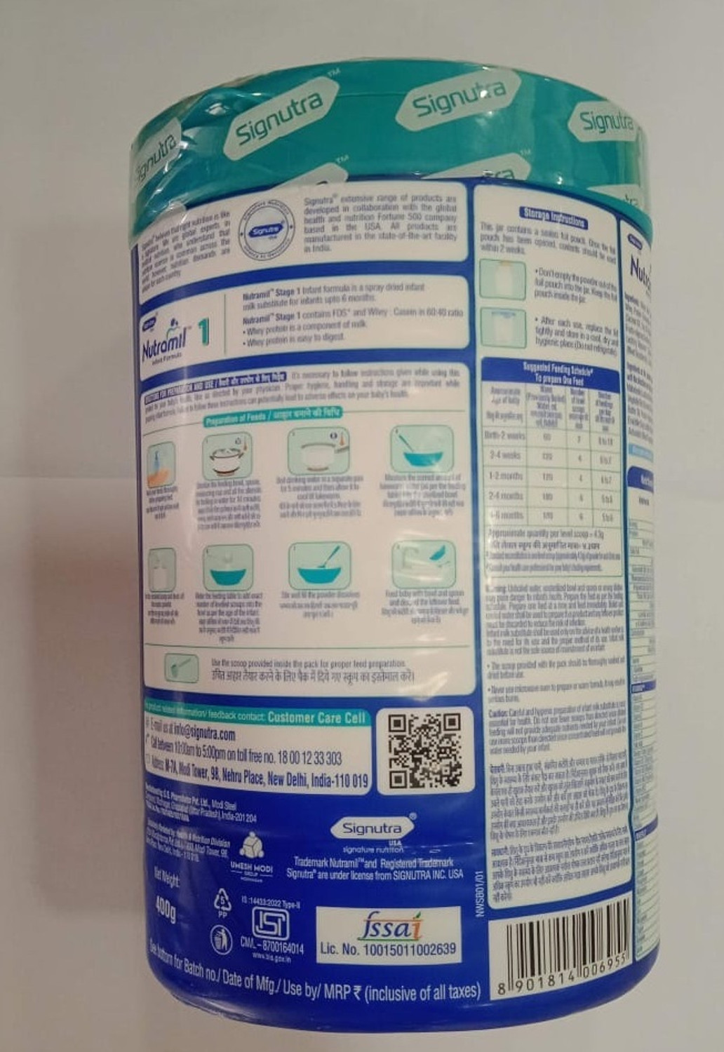 Image of Signutra Nutramil - Stage 1 - Infant Formula - Jar