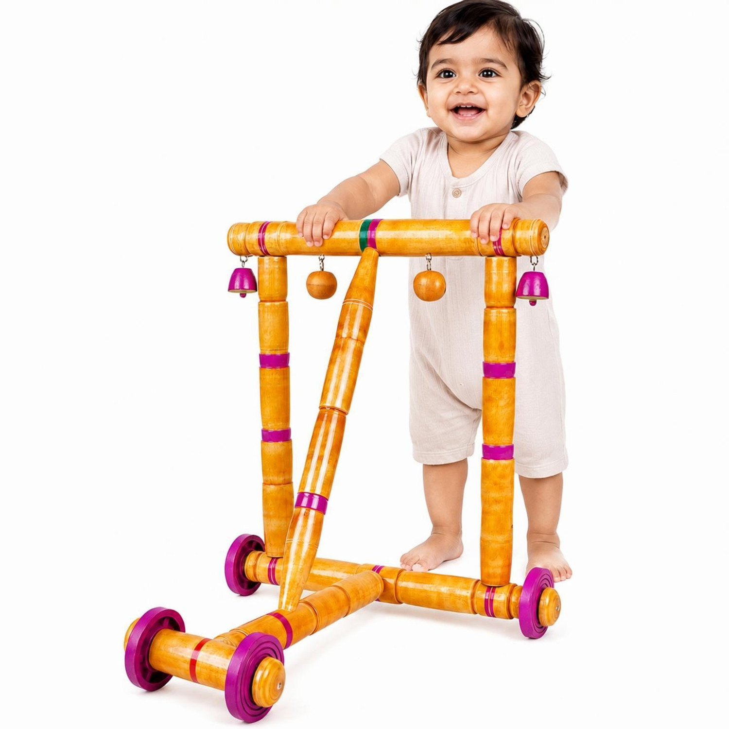 Image of APROAZIZ YS Wooden Activity Baby Walker for Kids Inflatable Sofa / Chair