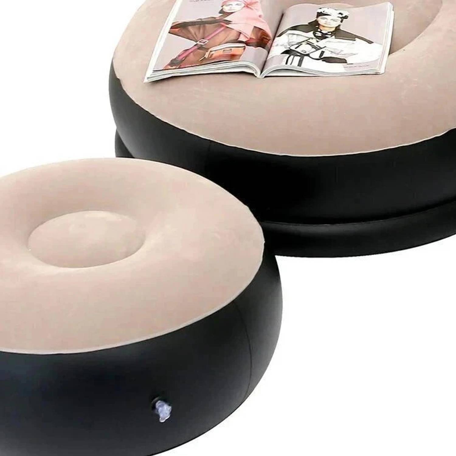 dkian Air Bed Inflatable Lounge Chair - Image 2