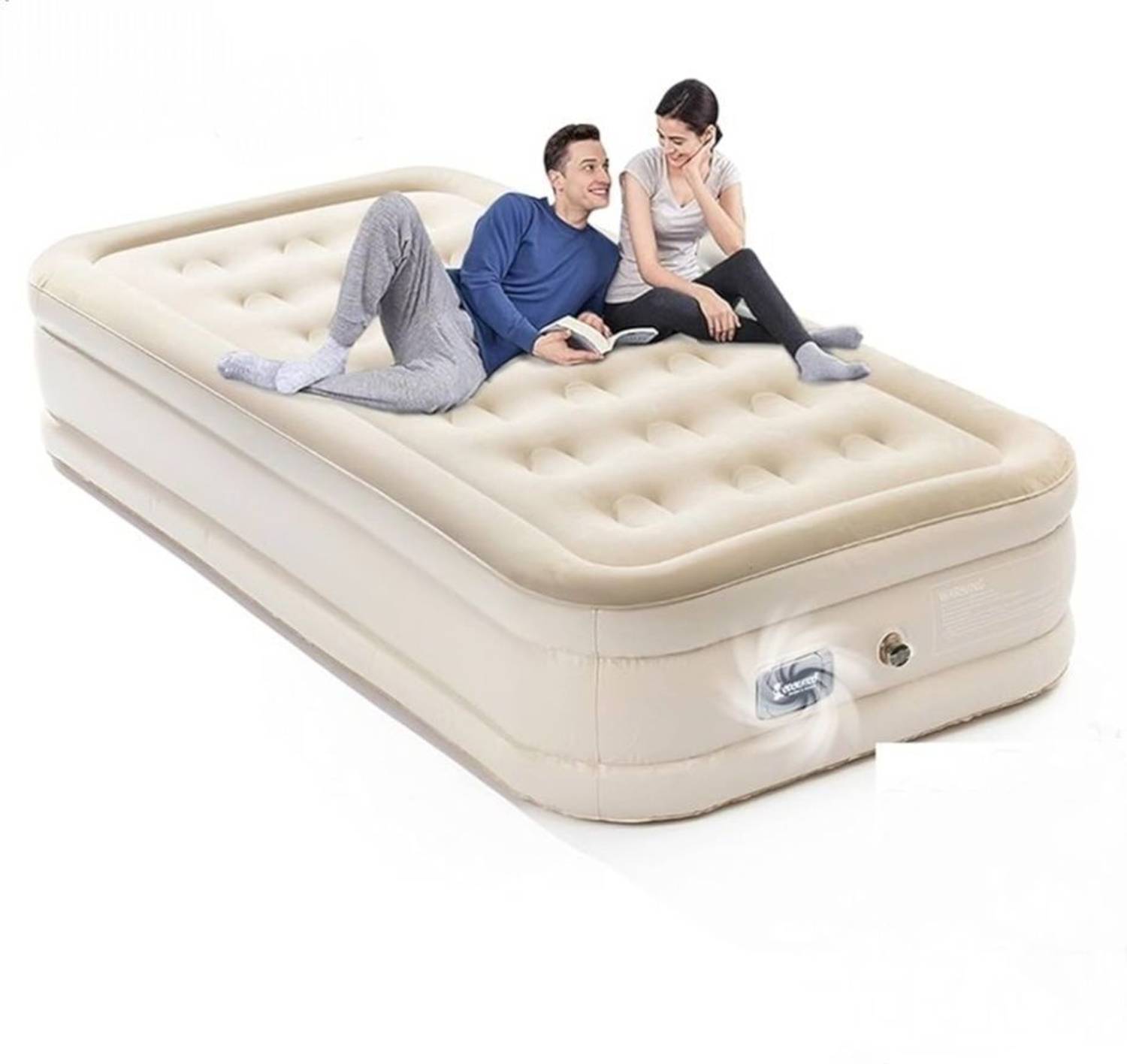 WTE Luxury Air Sofa Cum Bed 4 Seater Inflatable - Image 1
