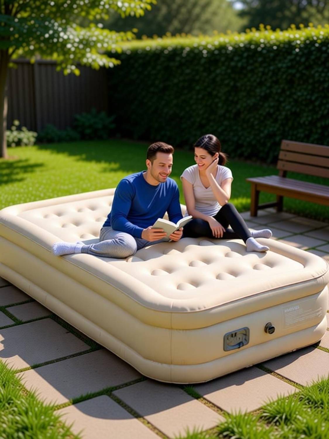 WTE Premium Inflatable Bed Air Sofa - Image 2