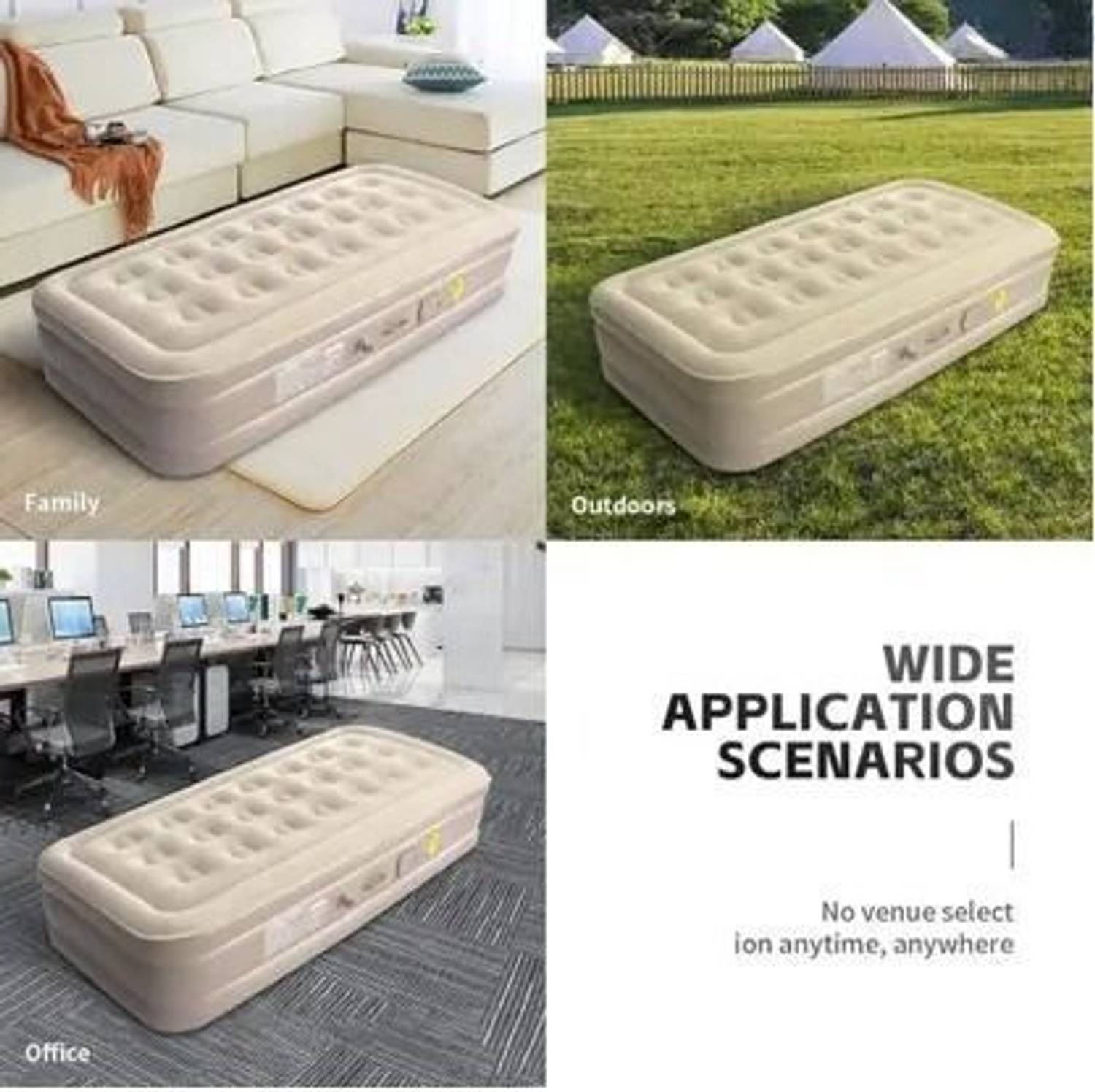 Anshi 2 Seater Inflatable Sofa with Pump - Image 5
