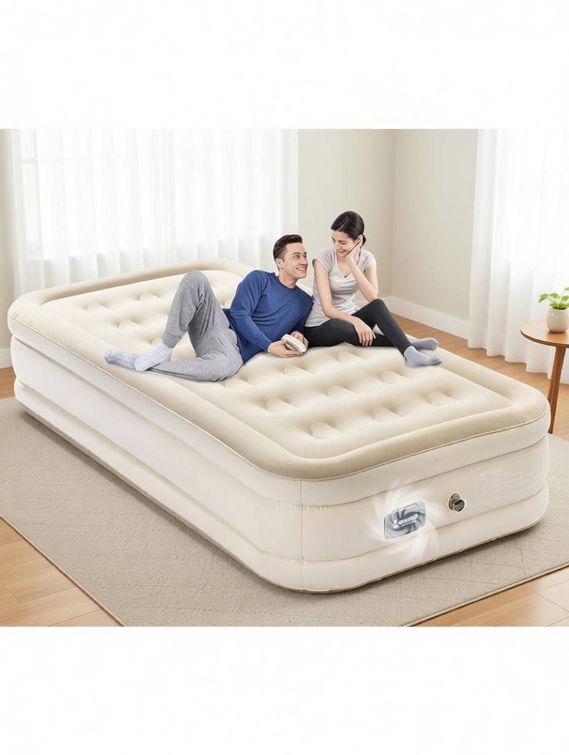 WTE Luxury Air Sofa Cum Bed 4 Seater Inflatable - Image 3