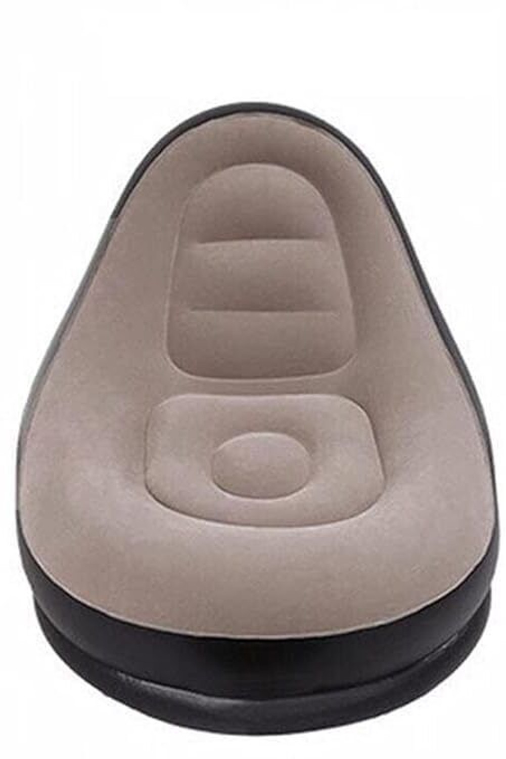 Image of Manmit Enterprise 2-in-1 Lounge Set Folding Lounger Air Sofa for Gaming, Bedroom, Travel, Camping PVC 2 Seater Inflatable Sofa (Color - Brown, DIY(Do-It-Yourself))