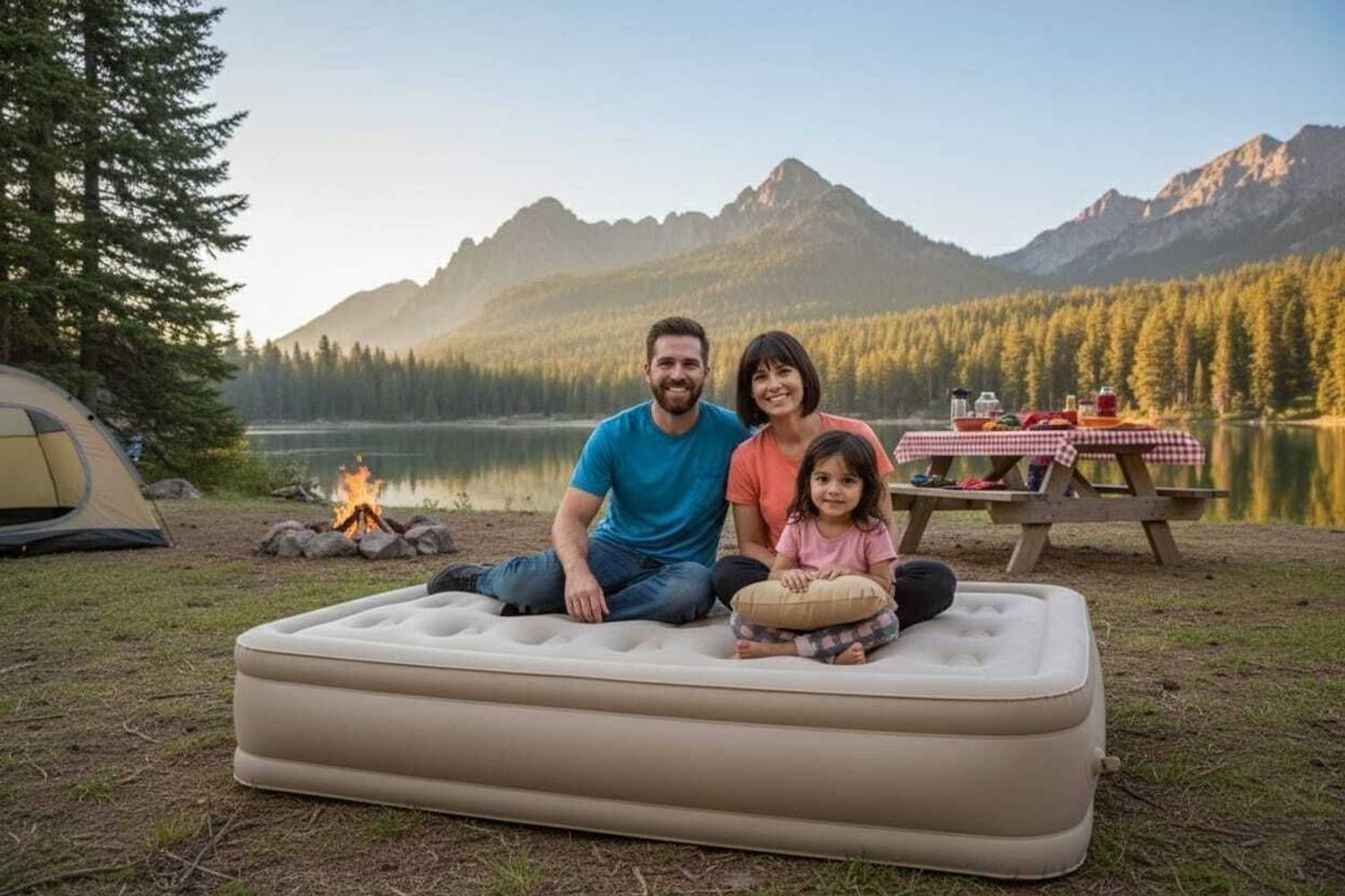 NKY 2 Seater Inflatable Air Sofa Bed - Image 2