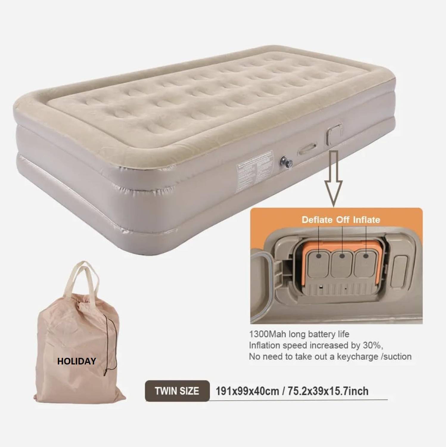 Thekb 2 Seater Inflatable Sofa - Image 1