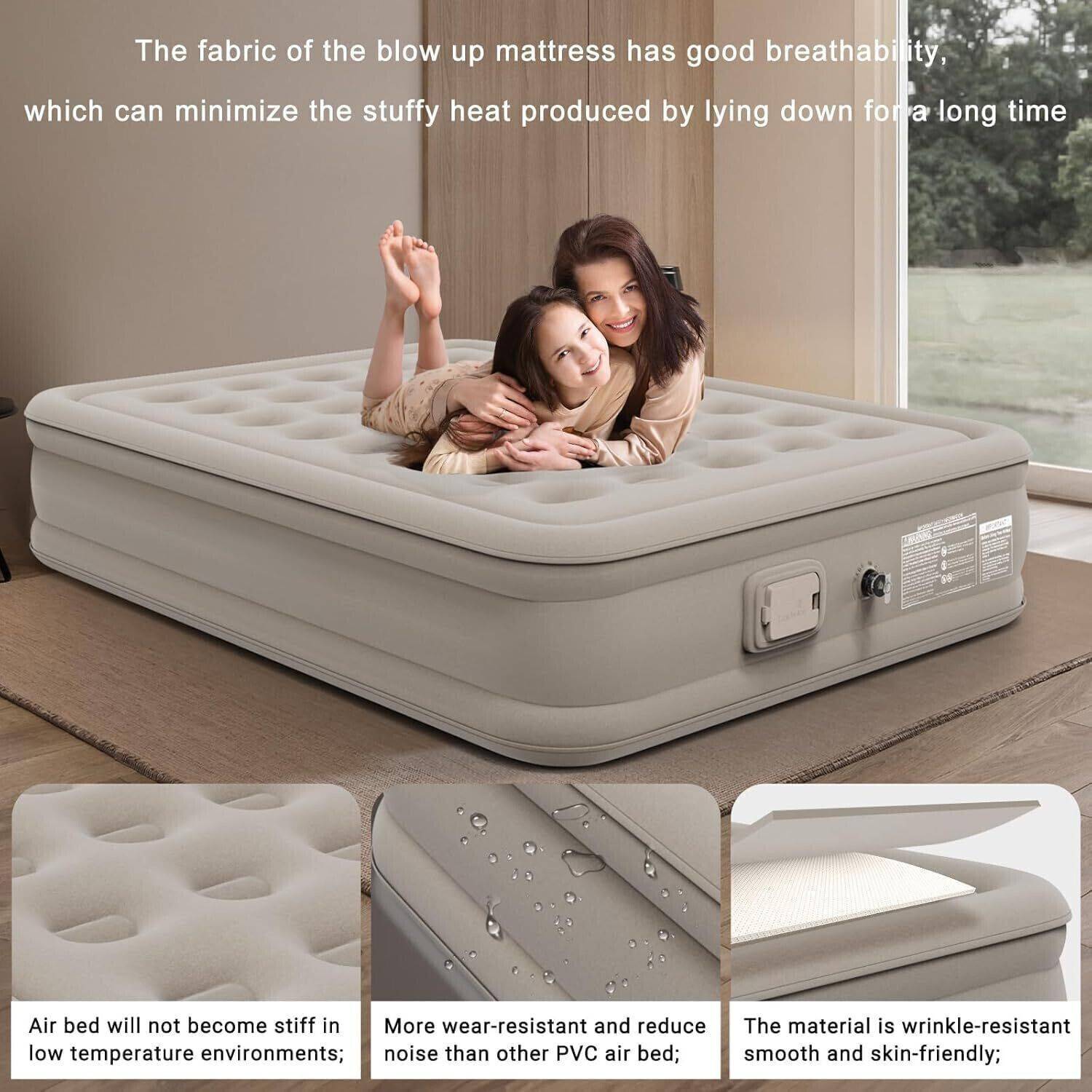 Anshi 2 Seater Inflatable Sofa with Pump - Image 2