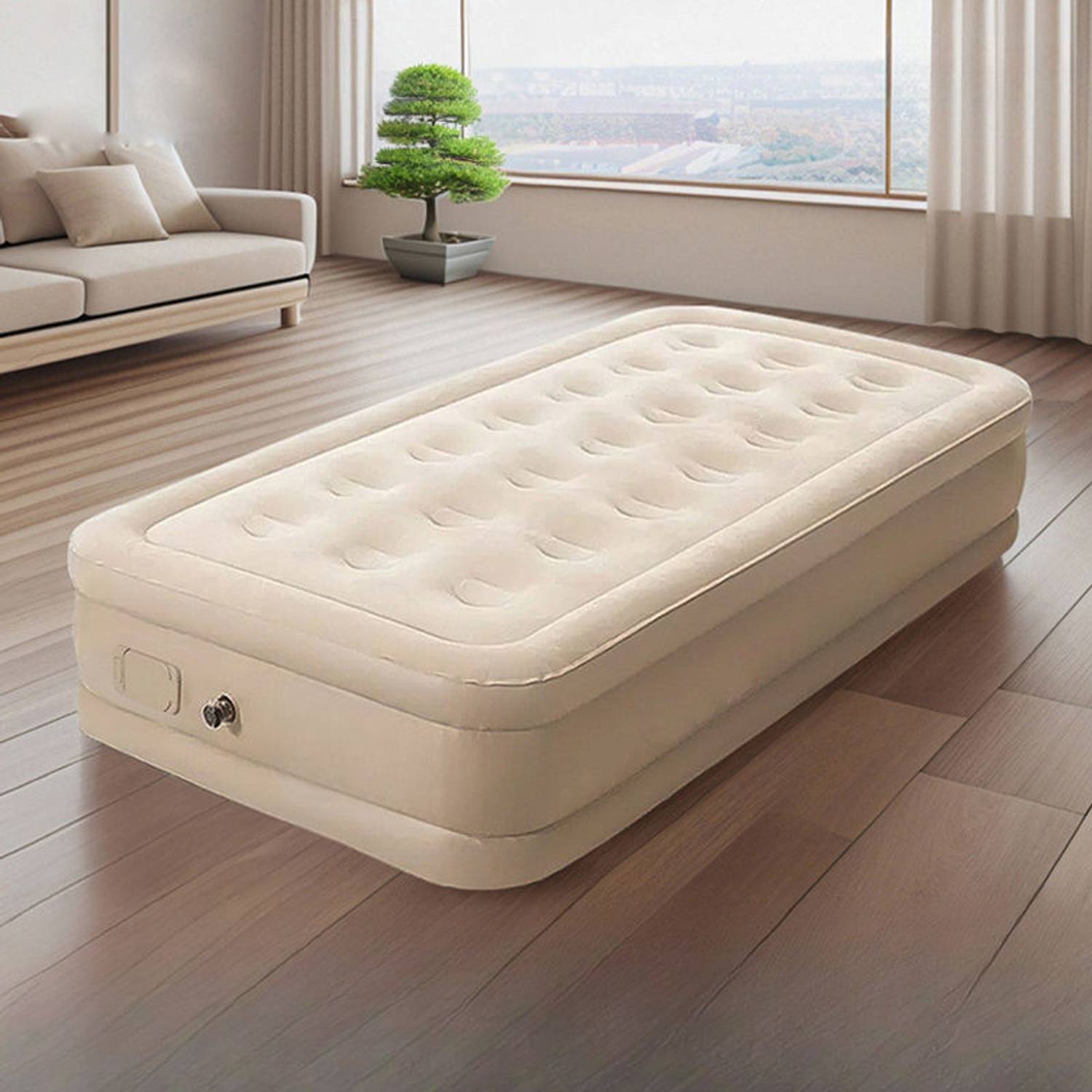 Trending 1 Seater Inflatable PVC Sofa - Image 1