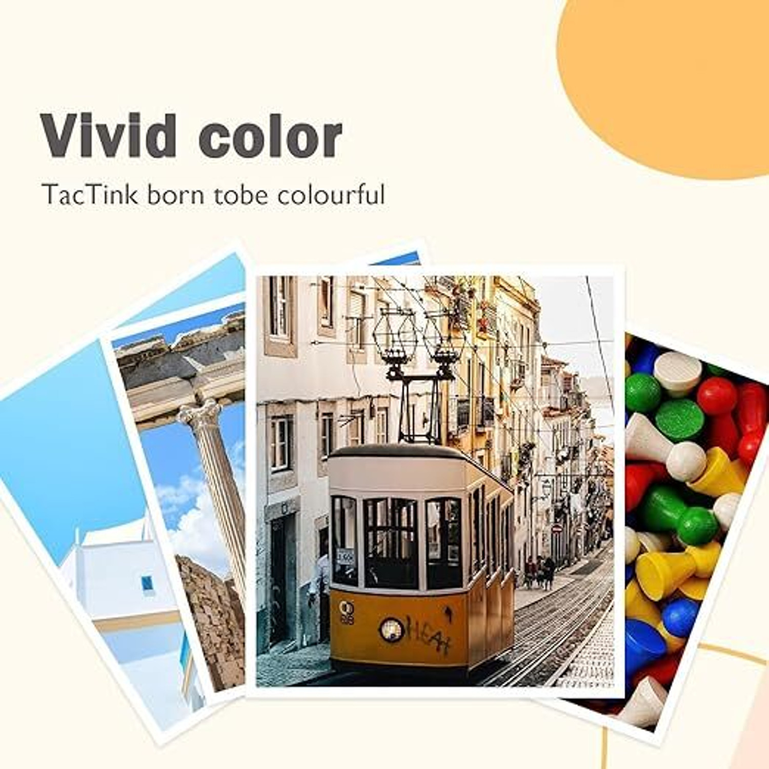 Image of Gedi 790 Ink Refill Compatible DCP T520W, T300, T310, T420W, T500W, T220 Printer Tri-Color Ink Bottle