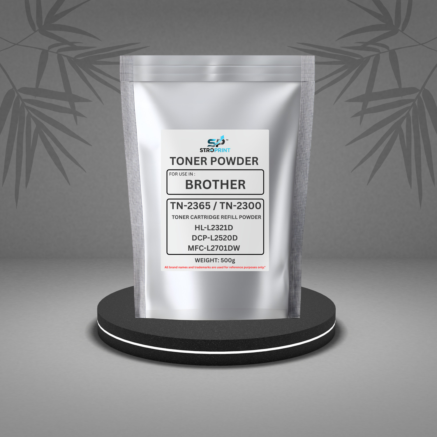 Image of STROPRINT Brother Original TN-2365 /TN2300 toner powder Suitable HL-L2321D,DCP-L2520D.. Black Ink Toner Powder