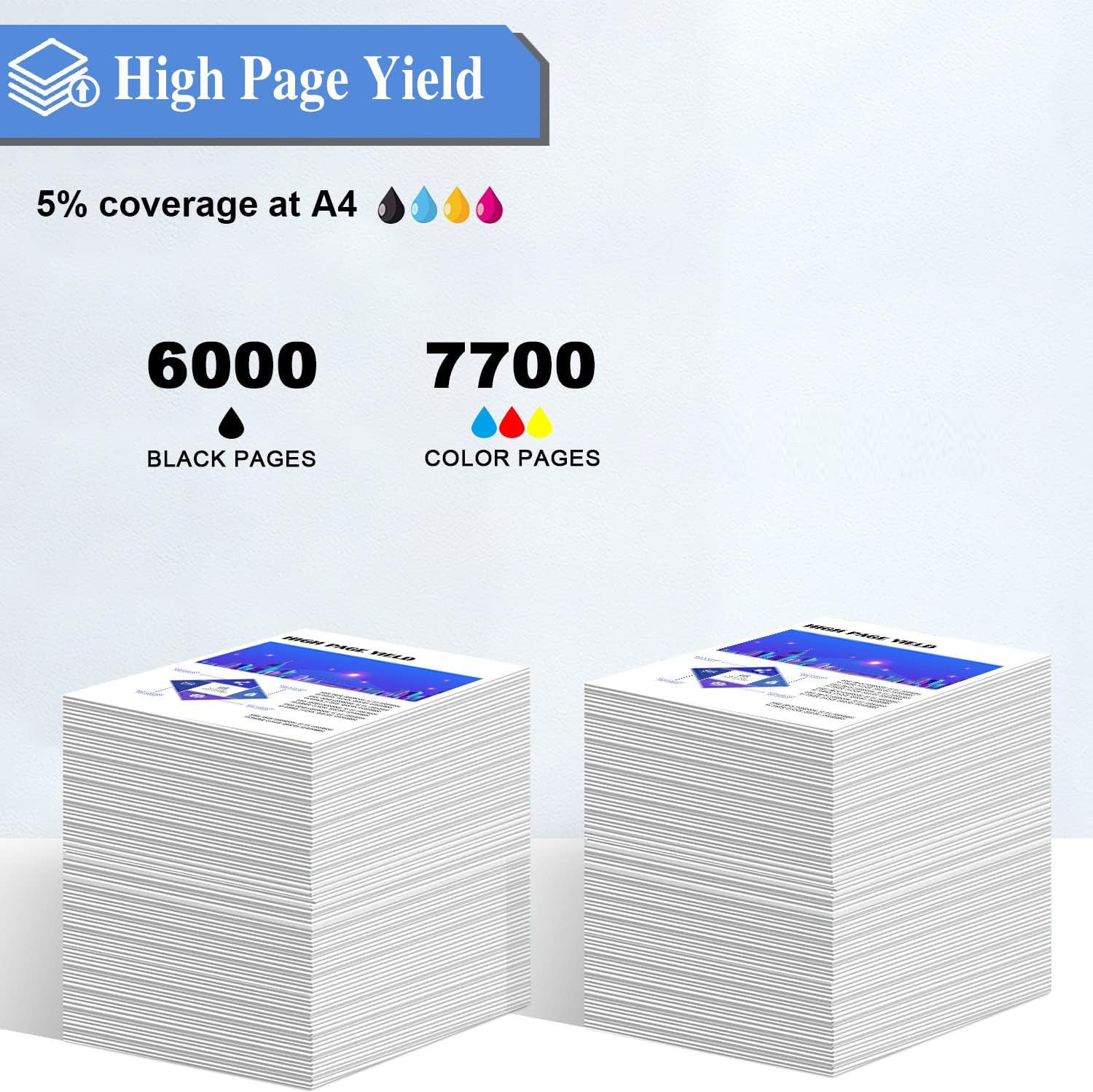 Image of vavia Ink Refill for GI-71 G1020,G2020,G2021,G2060,G3020,G2021,G3060 Black + Tri Color Combo Pack Ink Bottle