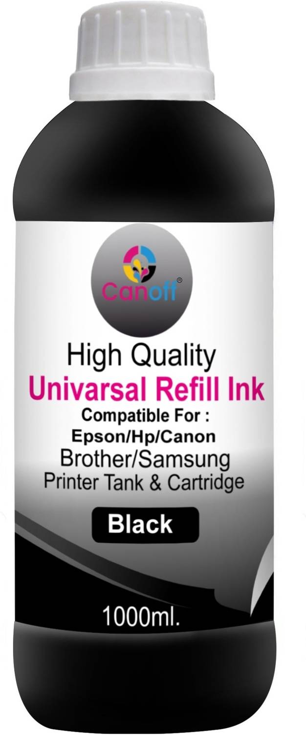 canoff GI-70/71 Ink (1ltr.) compatible for G1020, G2020, G2021, G2060, G3020, G3060 Black Ink Bottle