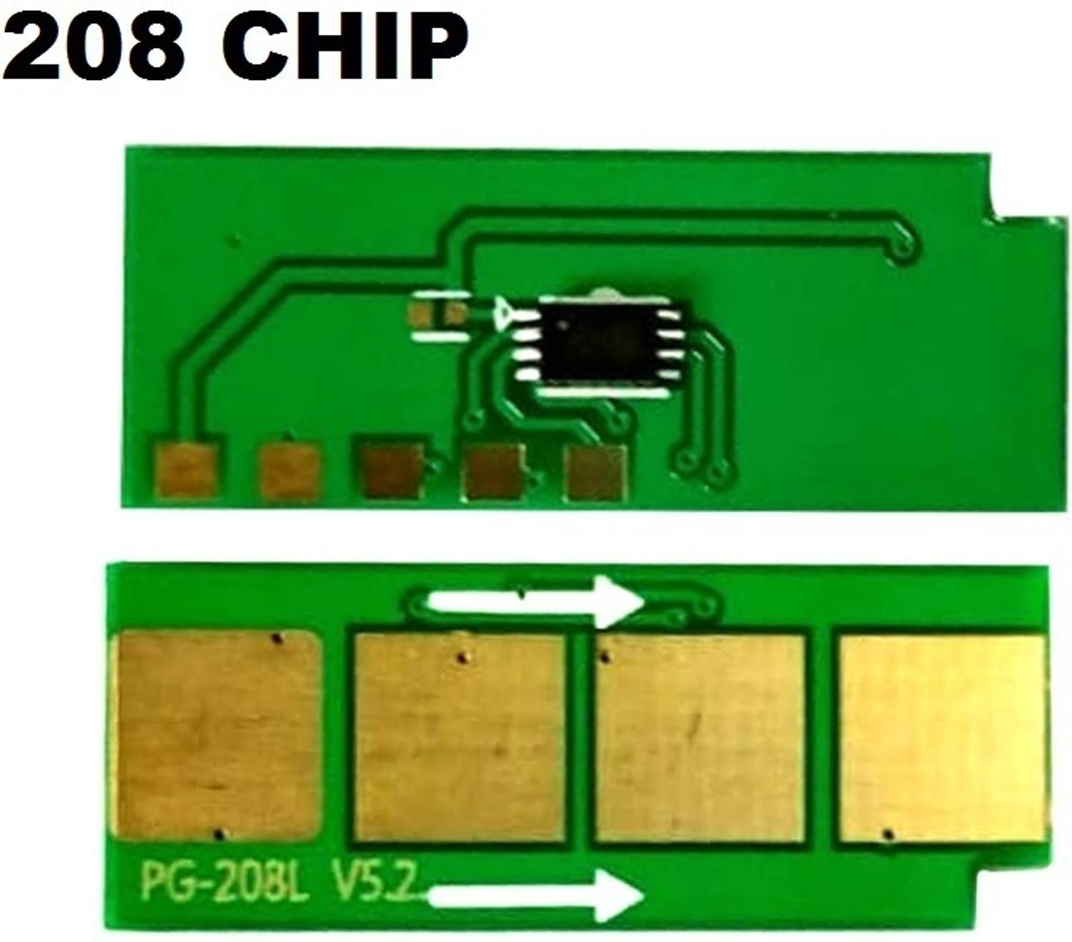 ajaycomputers Pantum PG-208 Replacement Chip For P2210 P2518 M6518 M6559 Printer Grey Ink Toner