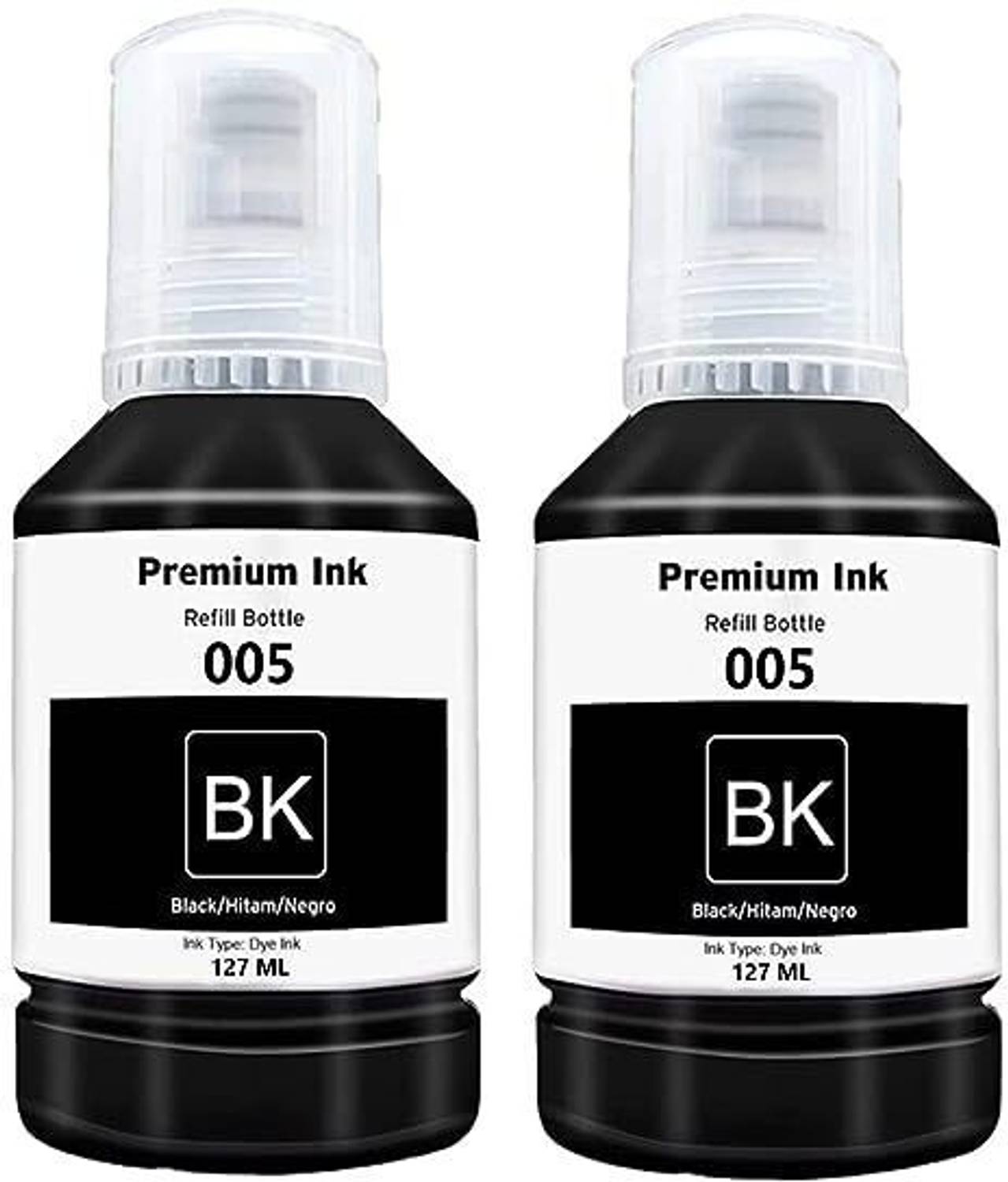 salaar 005 Ink Black Refill Ink Bottles for M2170, M3180, M3170 a