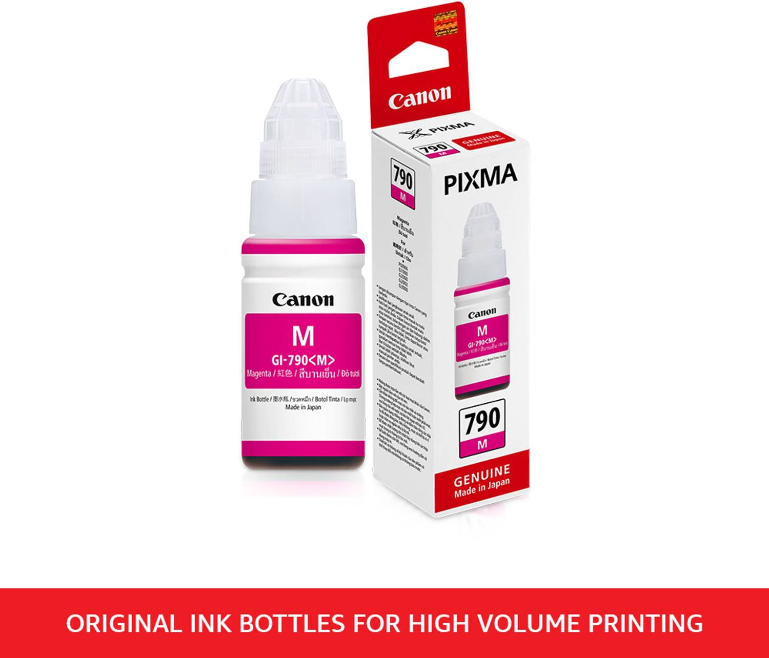 Canon PIXMA GI790 Magenta for G1010,G2000,G2010,G2012,G3000,G3010,G3012,G4000,G4010 Magenta Ink Bottle