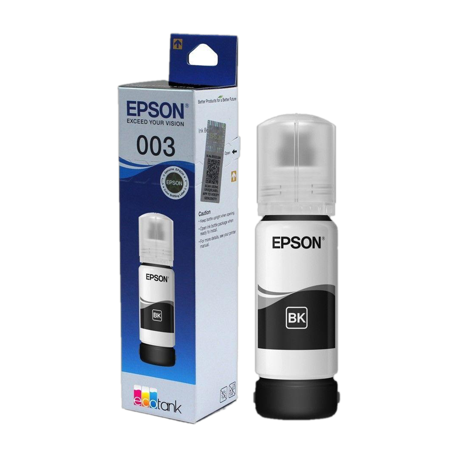 Epson 003 65 ml for L3200/L3250/L3251/L3210/L3252/L3211/L3100/L3110 Black Ink Bottle