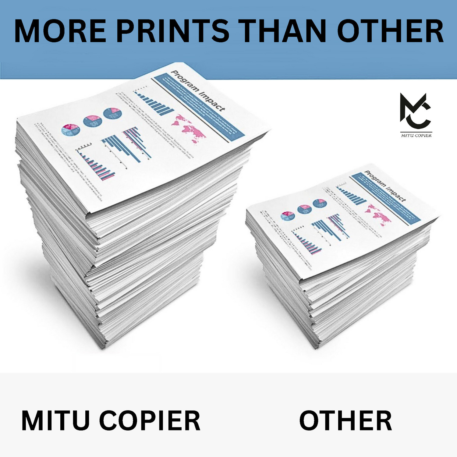 Image of MITU POCIER 158X Toner Reload Kit (PACK 2) for HP Laserjet Tank 1005w, 1020w, MFP 2606sdw Black Ink Toner