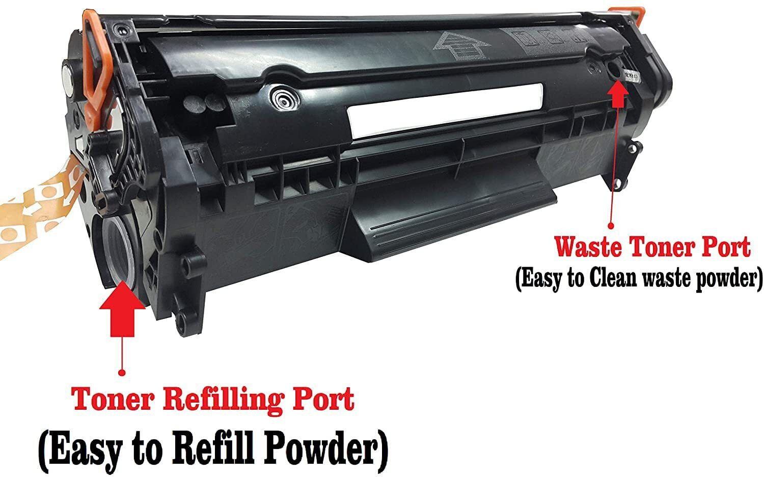 Image of NNPRO Easy Refill 12A /Q2612A Toner Cartridge Compatible for h,p Printers Black - Twin Pack Ink Toner