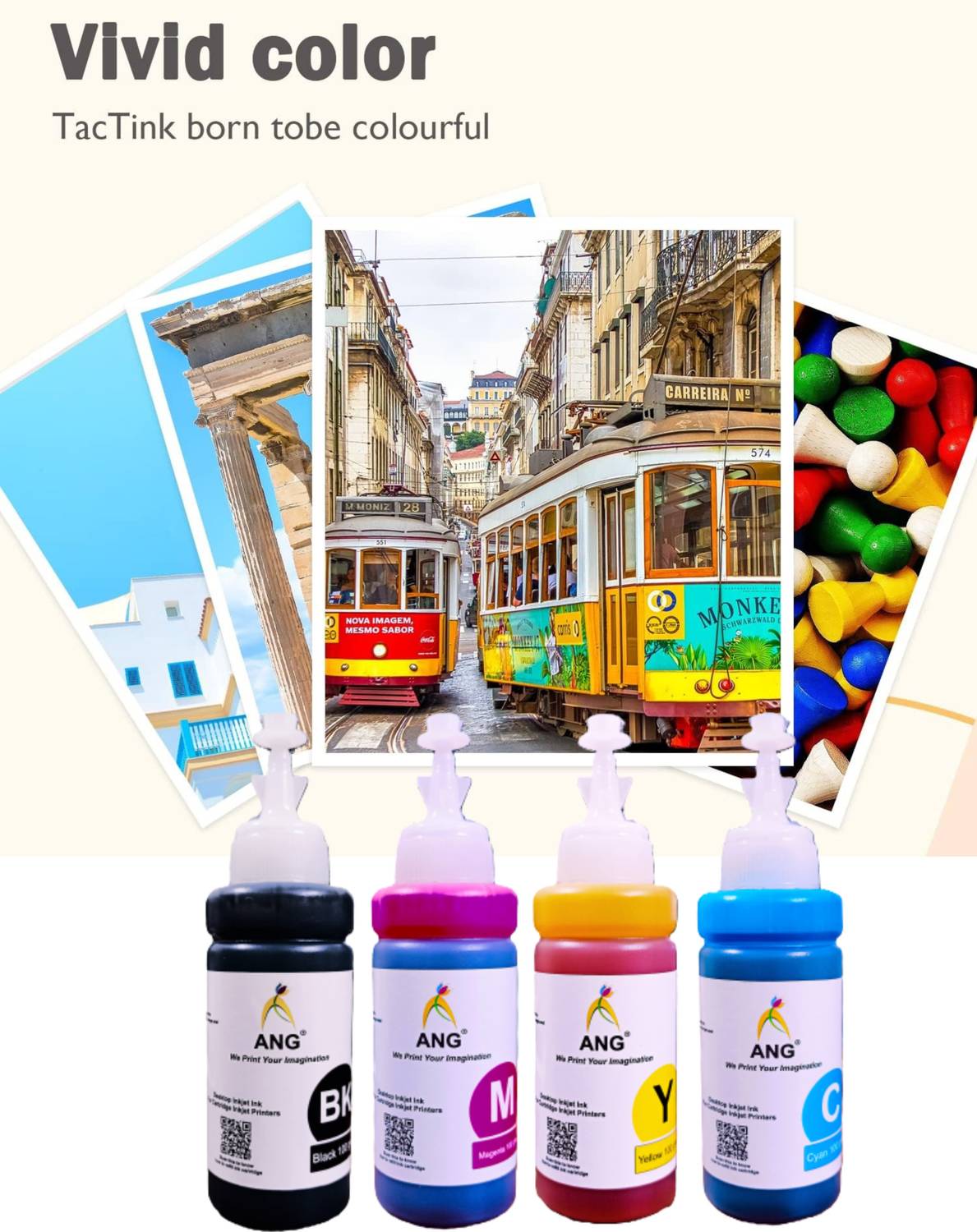 Ang Refill Ink for Canon E560, E3370, E4570, MG2577S, MG2570S, MG3570 - Image 5
