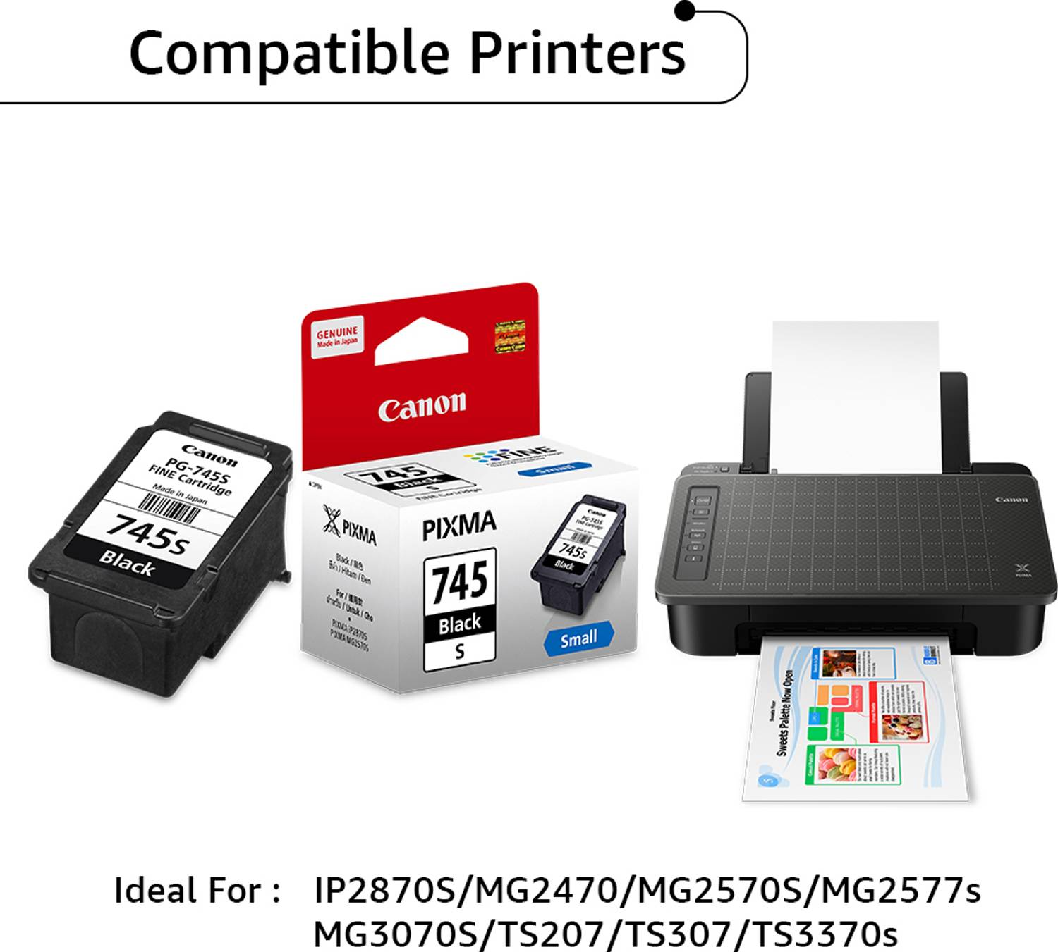 Canon PG745S Black Ink Cartridge - Image 4