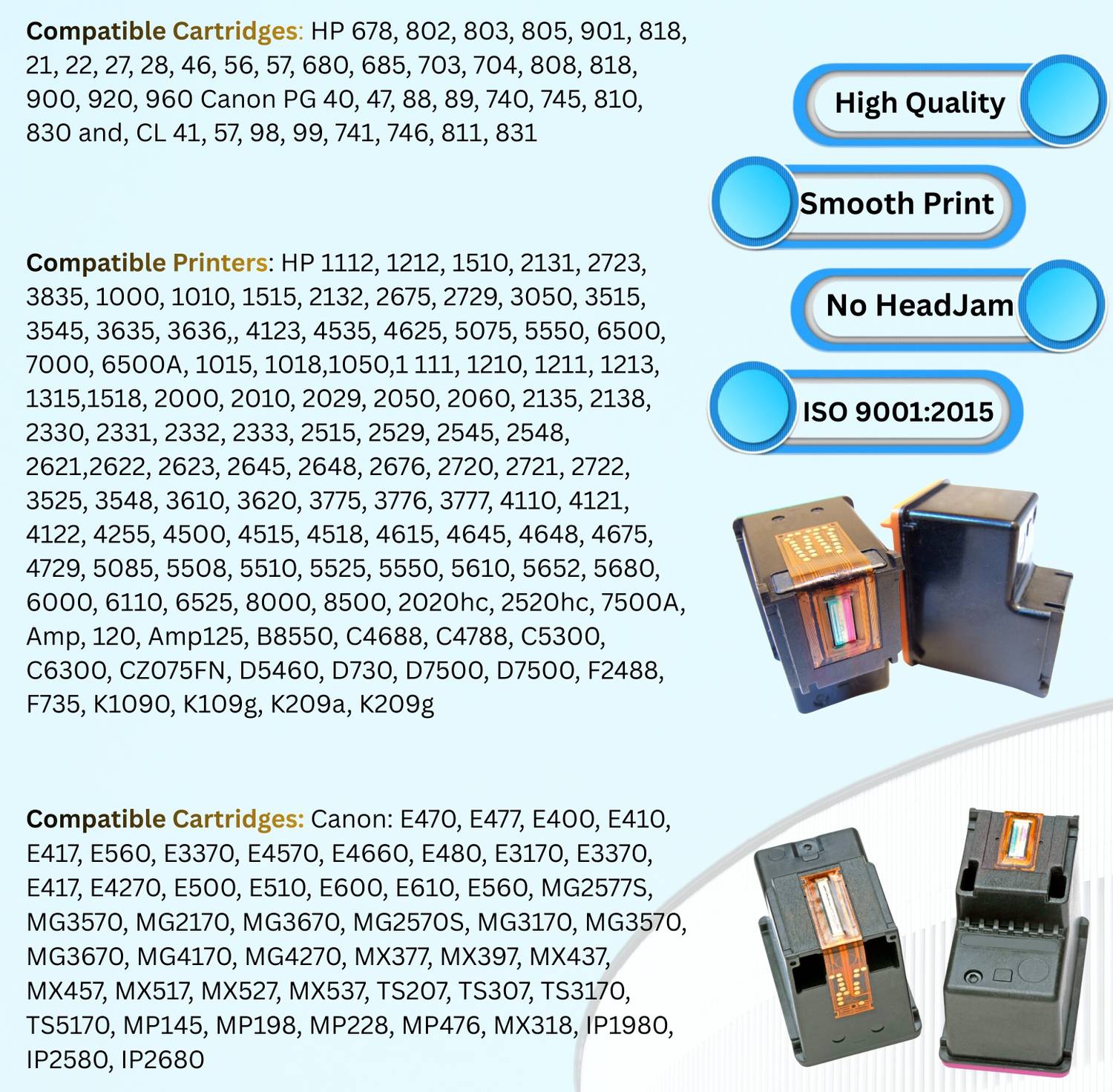 Pg 88 Hp 98 Ink Cartridge Compatibility Hicor Compatible Pg-88 Cl-98 Xl For Ink Cartridges For Canon 88 And 98 Work  With E500 E600 E610 Printers Buy Product On