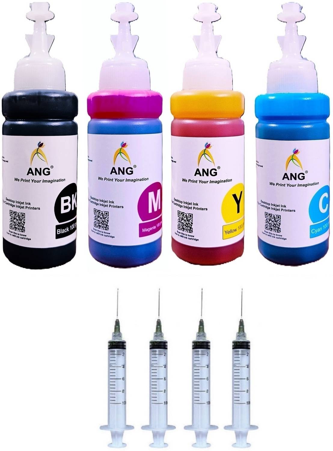 Ang Refill Ink for Canon E560, E3370, E4570, MG2577S, MG2570S, MG3570 - Image 1